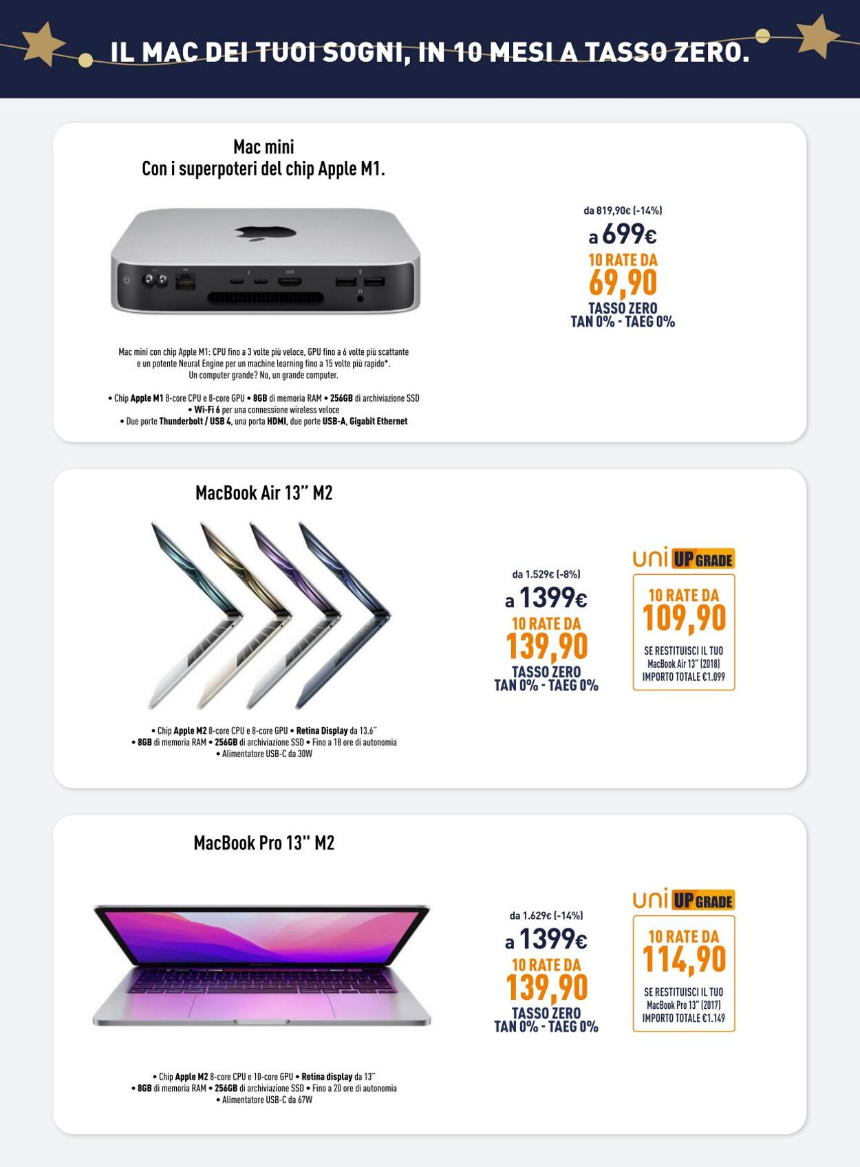 Volantino Unieuro 01.12.2022 - 07.12.2022