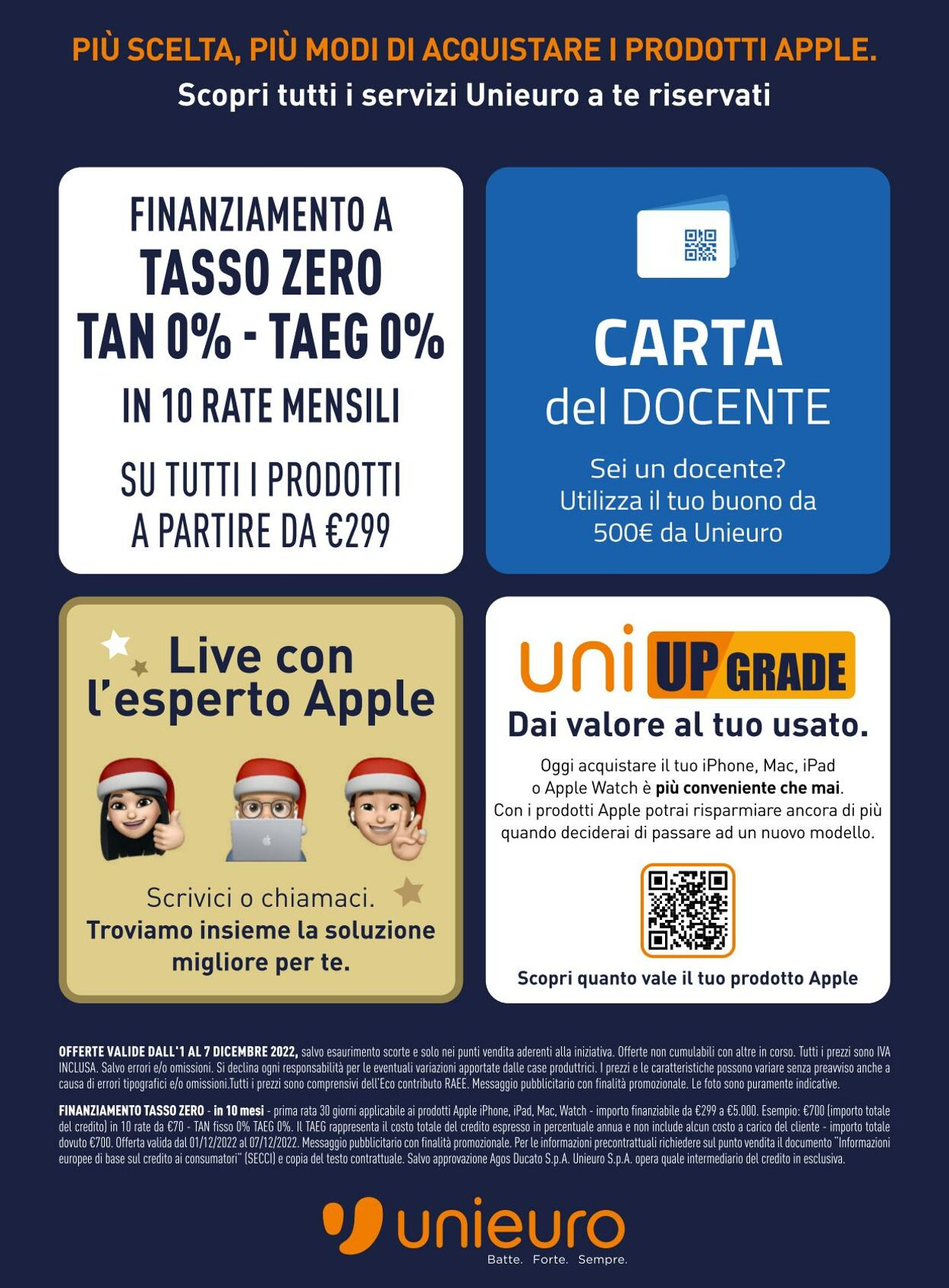 Volantino Unieuro 01.12.2022 - 07.12.2022