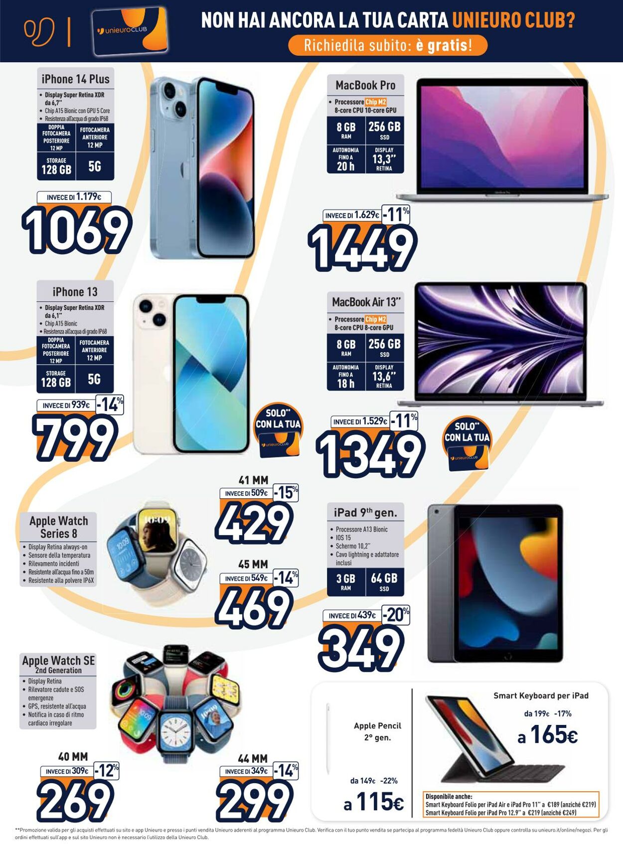 Volantino Unieuro 03.02.2023 - 16.02.2023