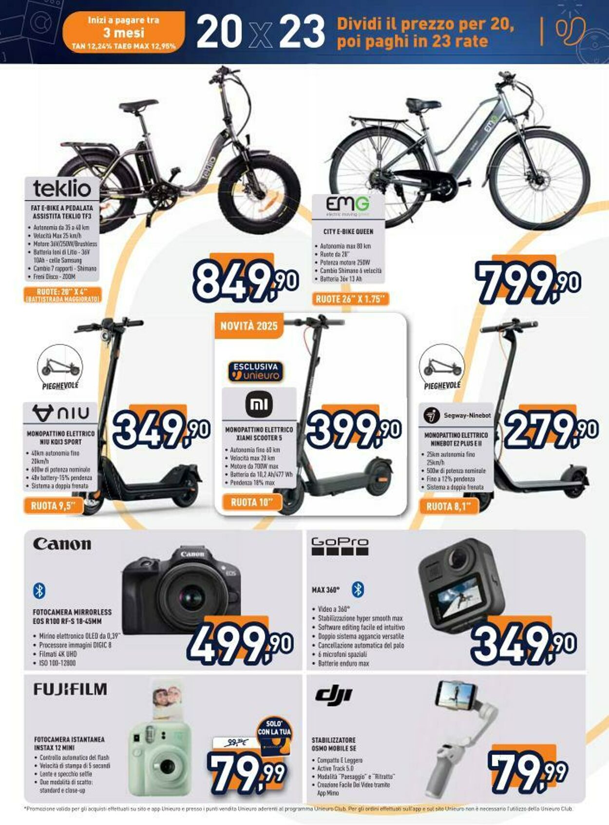 Volantino Unieuro 30.05.2025 - 11.06.2025