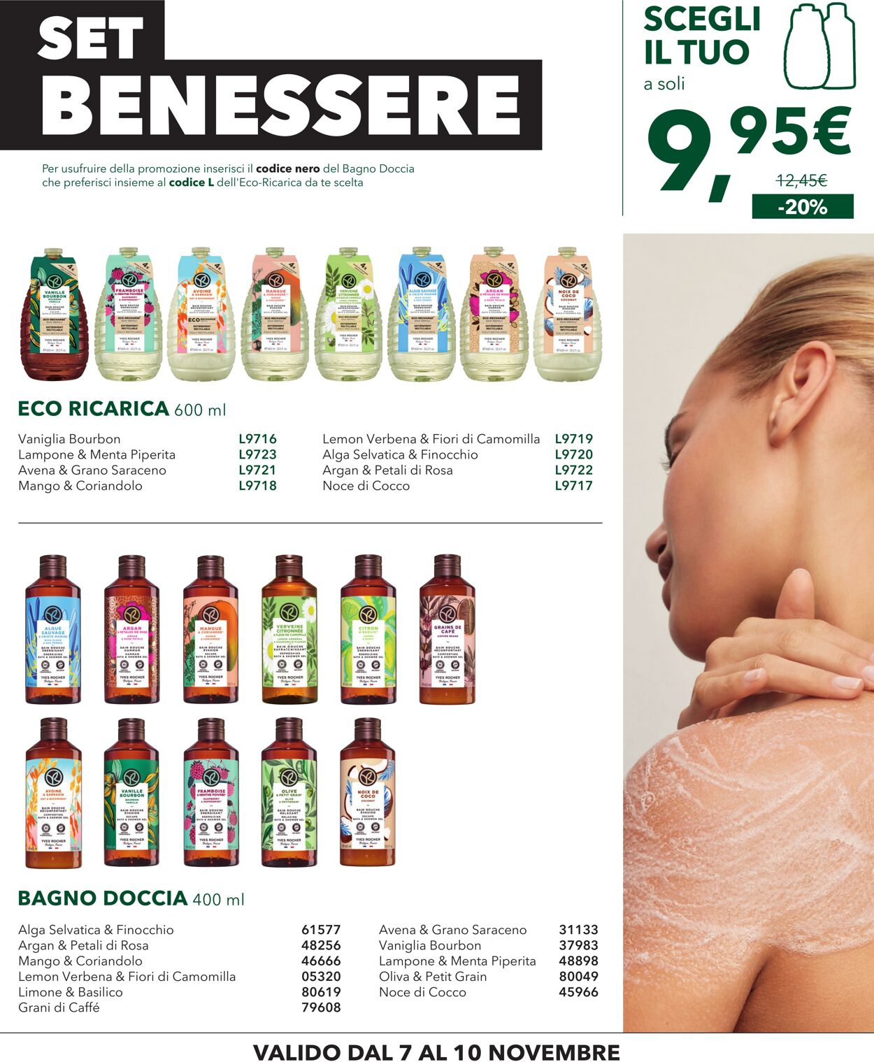 Volantino Yves Rocher 07.11.2025 - 10.11.2025
