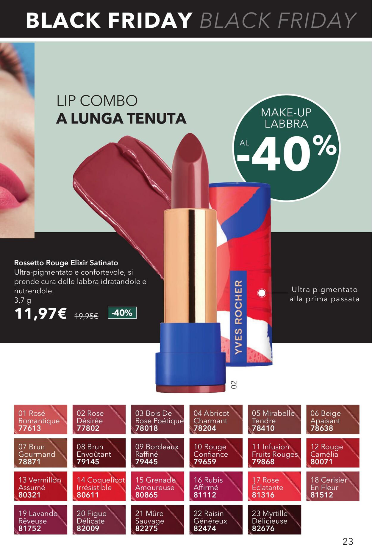 Volantino Yves Rocher 11.11.2025 - 28.11.2025