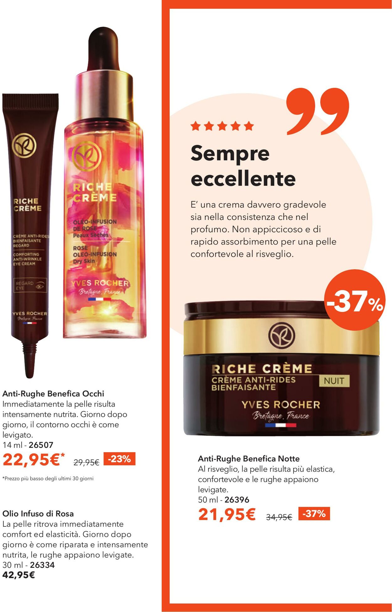 Volantino Yves Rocher 04.07.2025 - 30.07.2025