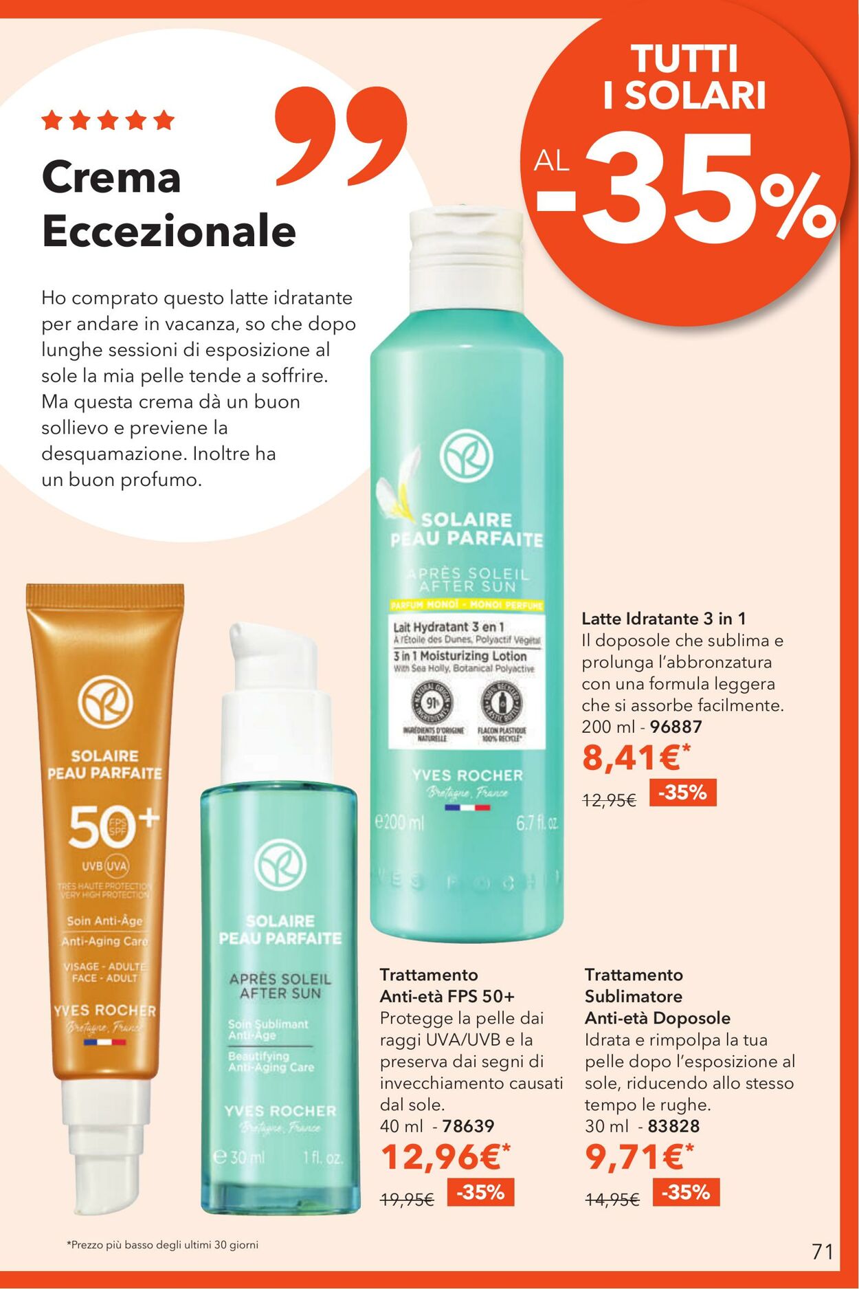 Volantino Yves Rocher 04.07.2025 - 30.07.2025