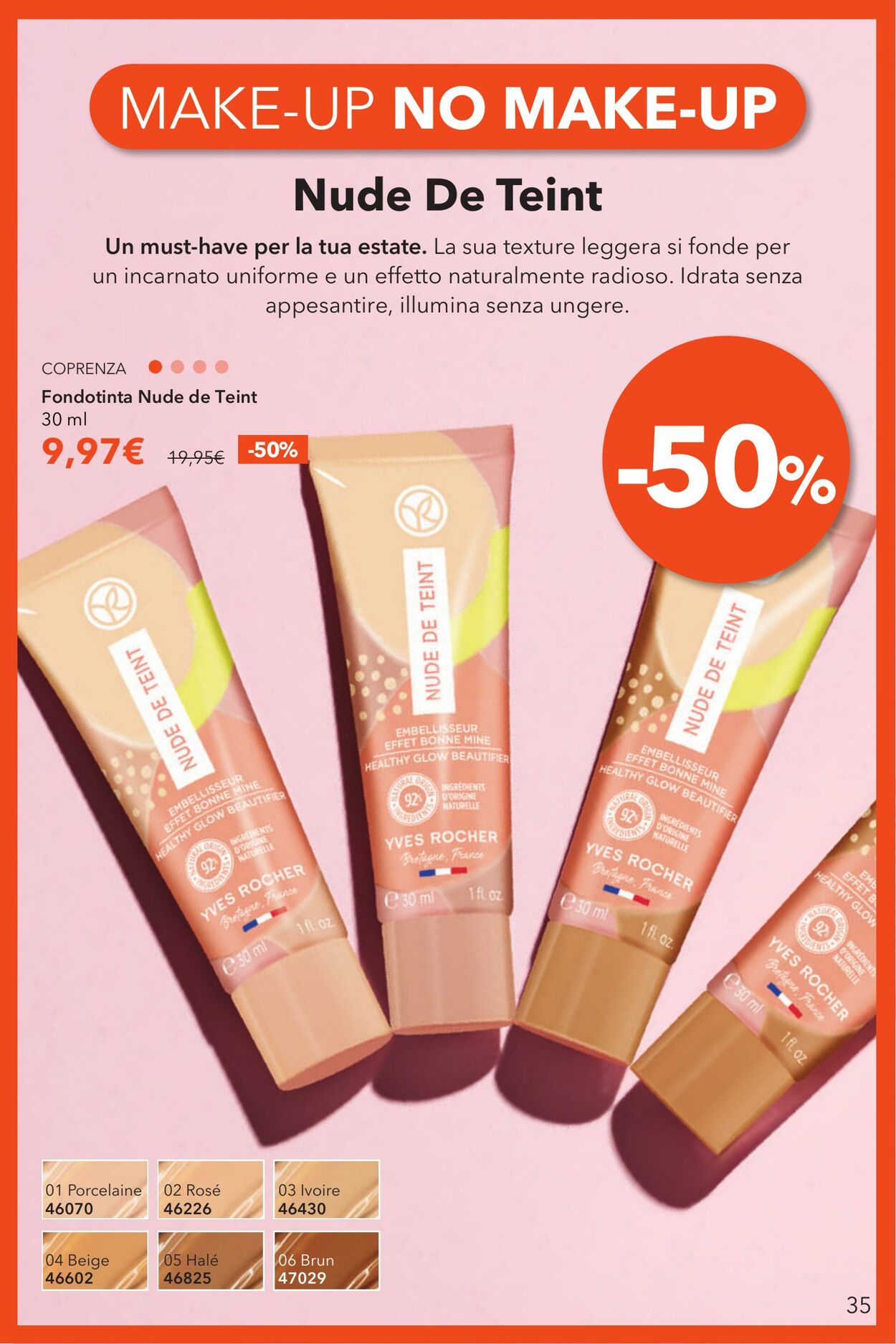 Volantino Yves Rocher 04.07.2025 - 30.07.2025