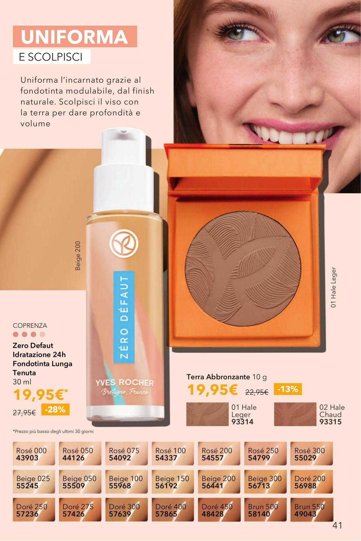 Volantino Yves Rocher 31.07.2025 - 28.08.2025