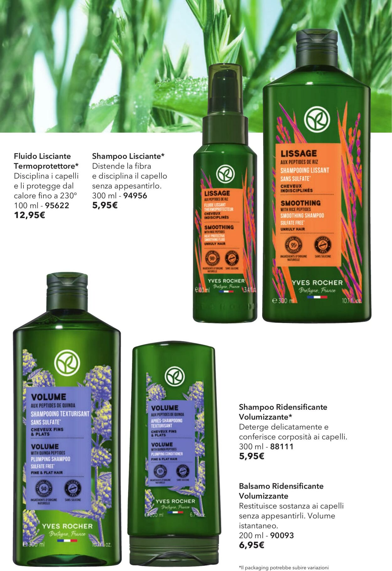Volantino Yves Rocher 31.07.2025 - 28.08.2025