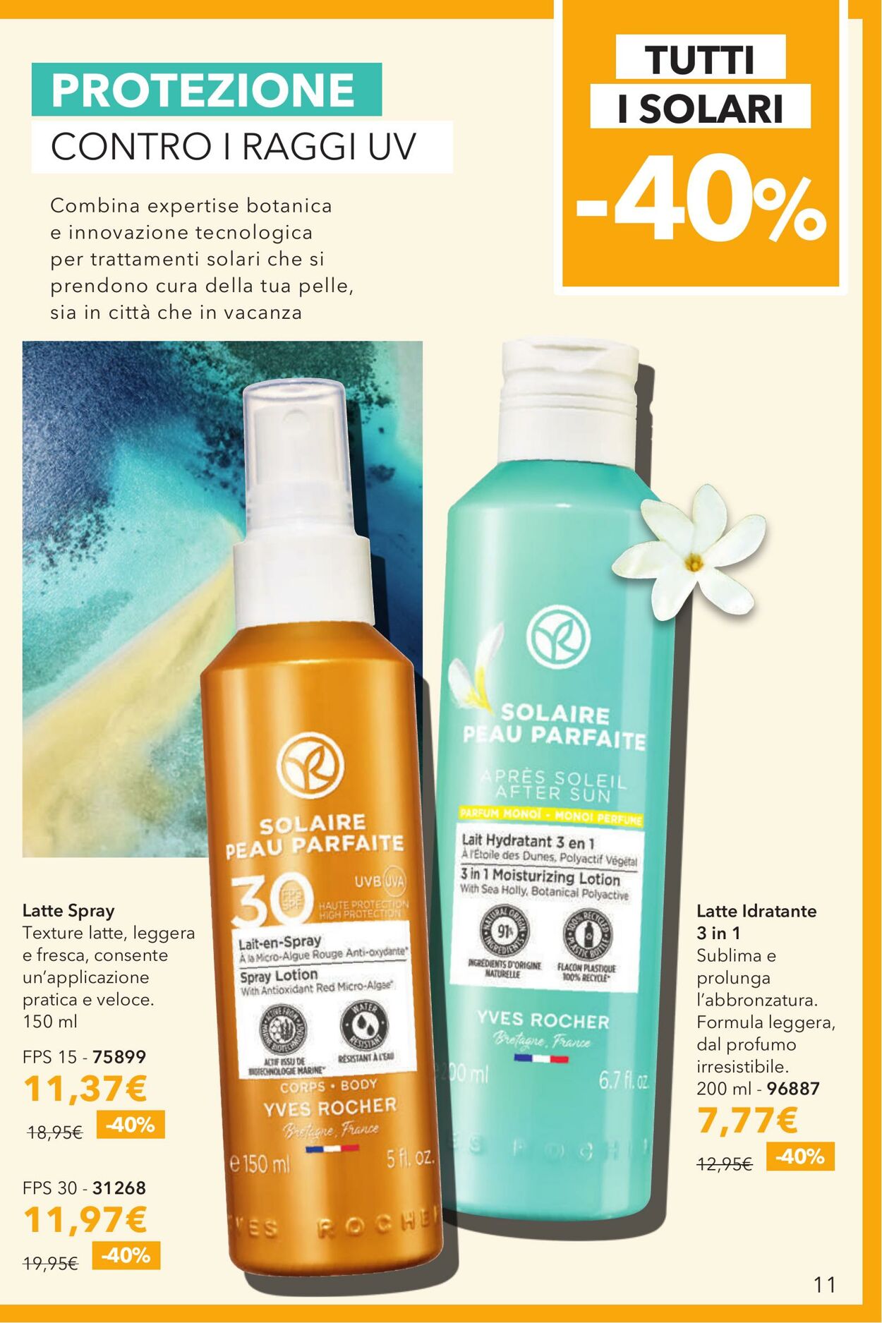 Volantino Yves Rocher 31.07.2025 - 28.08.2025