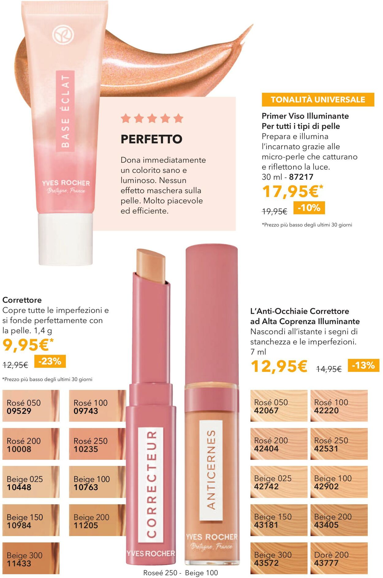 Volantino Yves Rocher 31.07.2025 - 28.08.2025