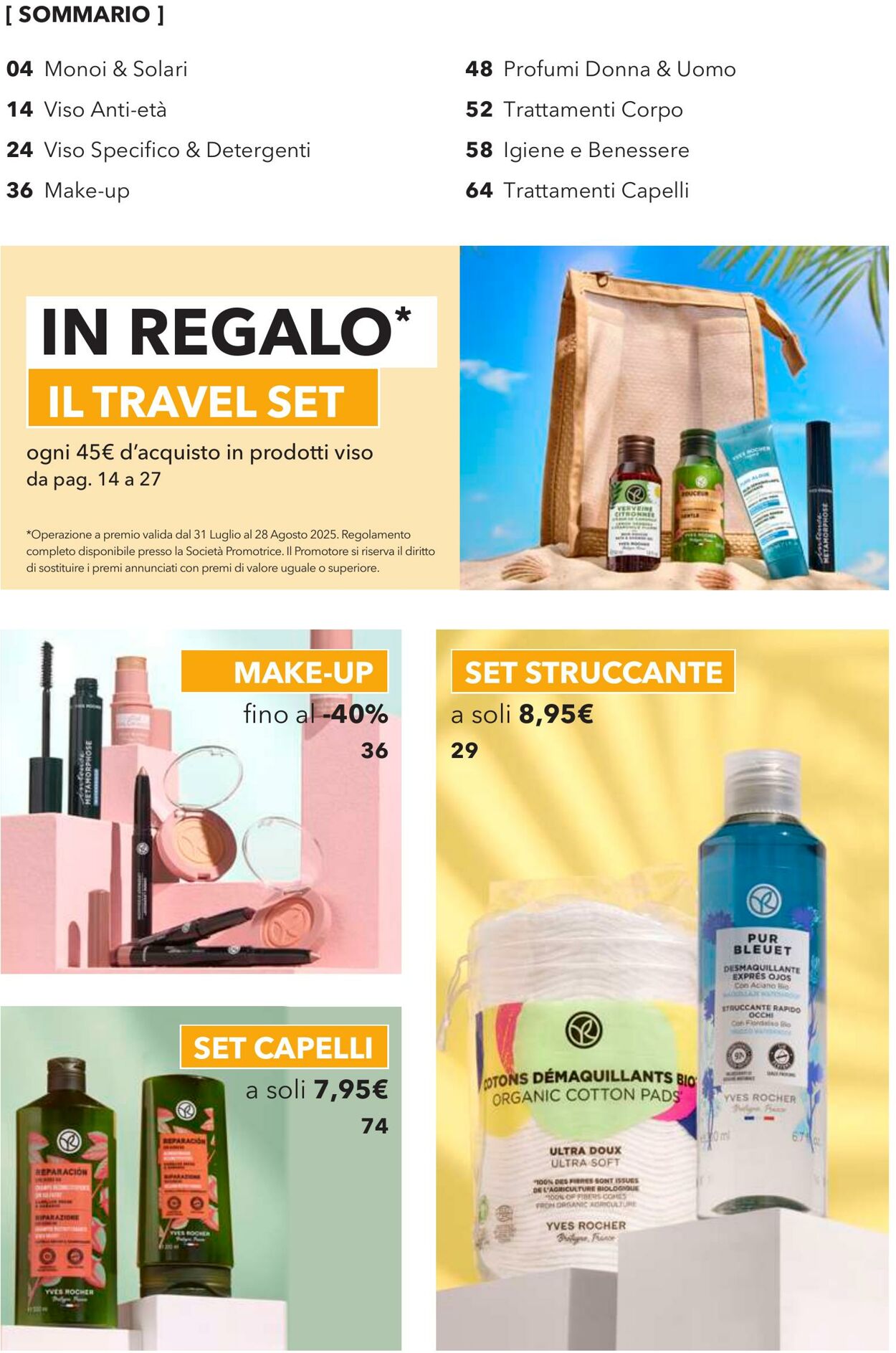 Volantino Yves Rocher 31.07.2025 - 28.08.2025
