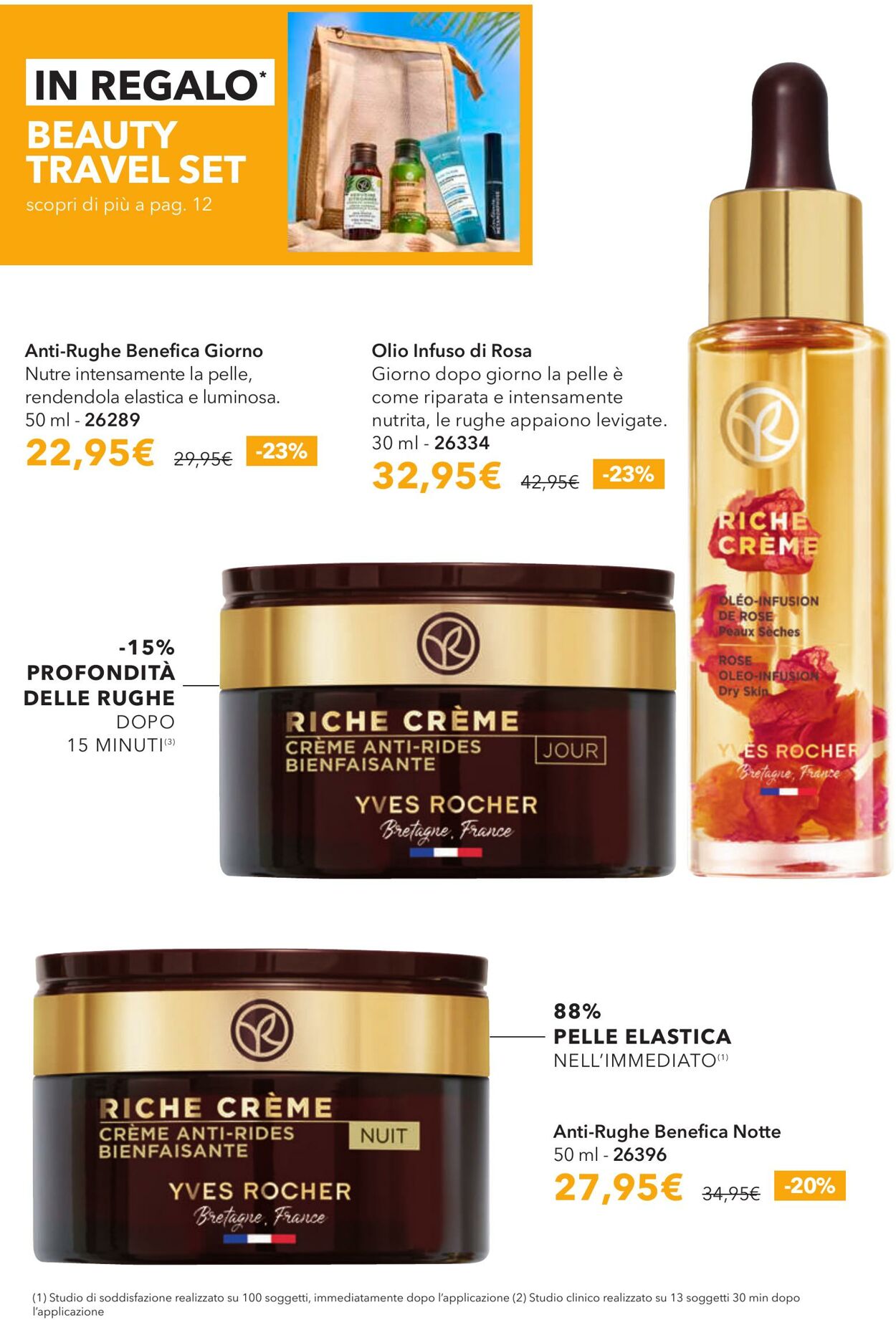 Volantino Yves Rocher 31.07.2025 - 28.08.2025