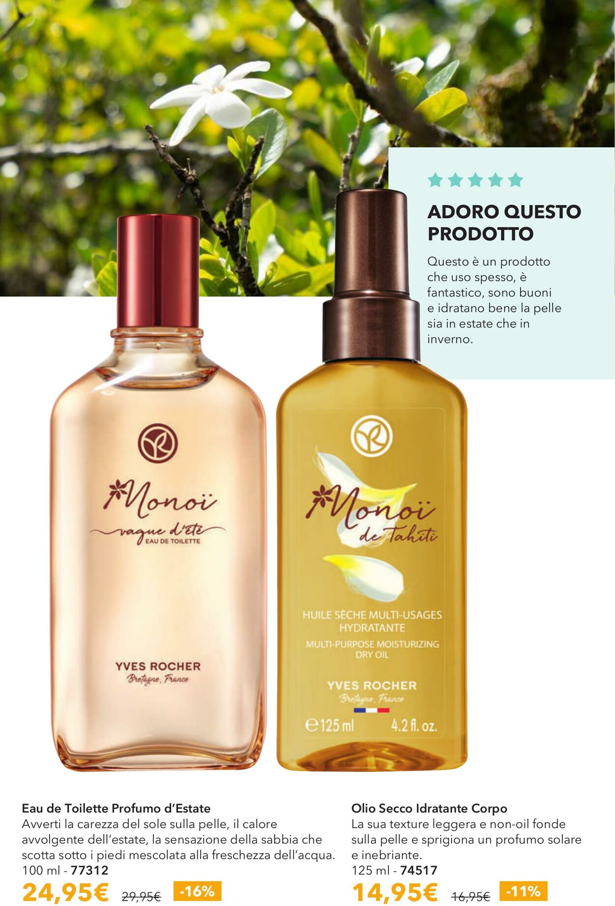 Volantino Yves Rocher 31.07.2025 - 28.08.2025