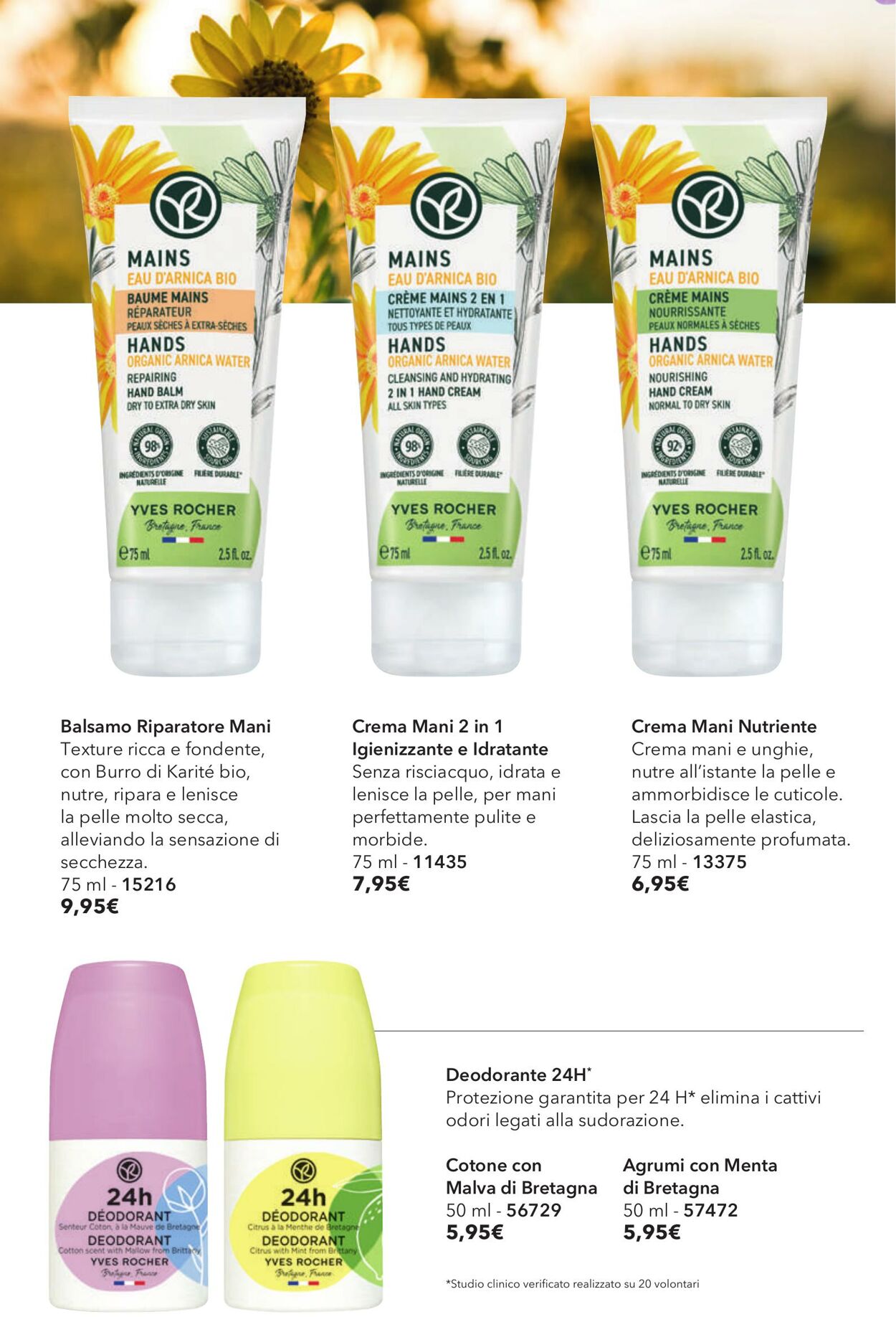Volantino Yves Rocher 31.07.2025 - 28.08.2025