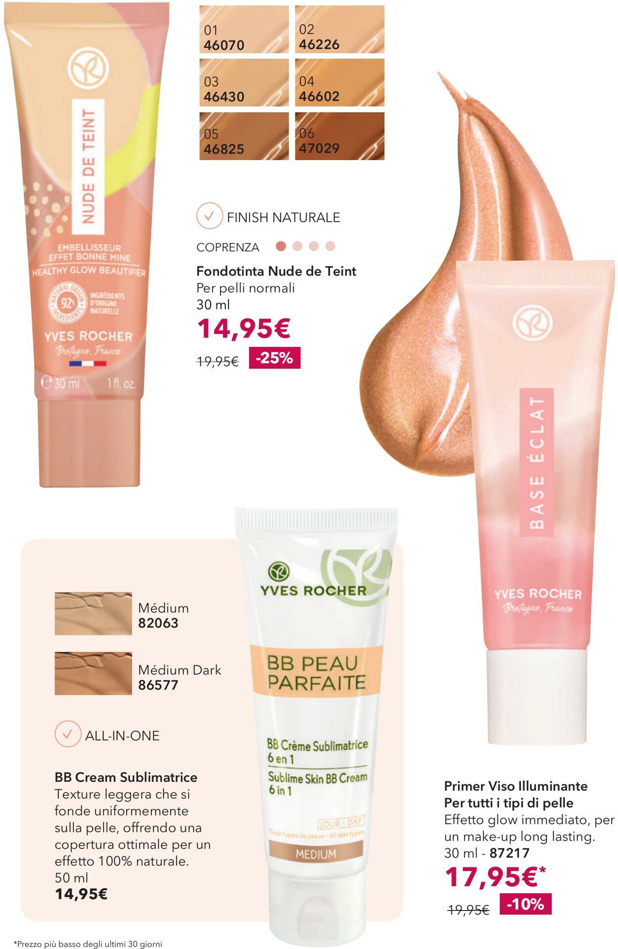 Volantino Yves Rocher 29.08.2025 - 22.09.2025