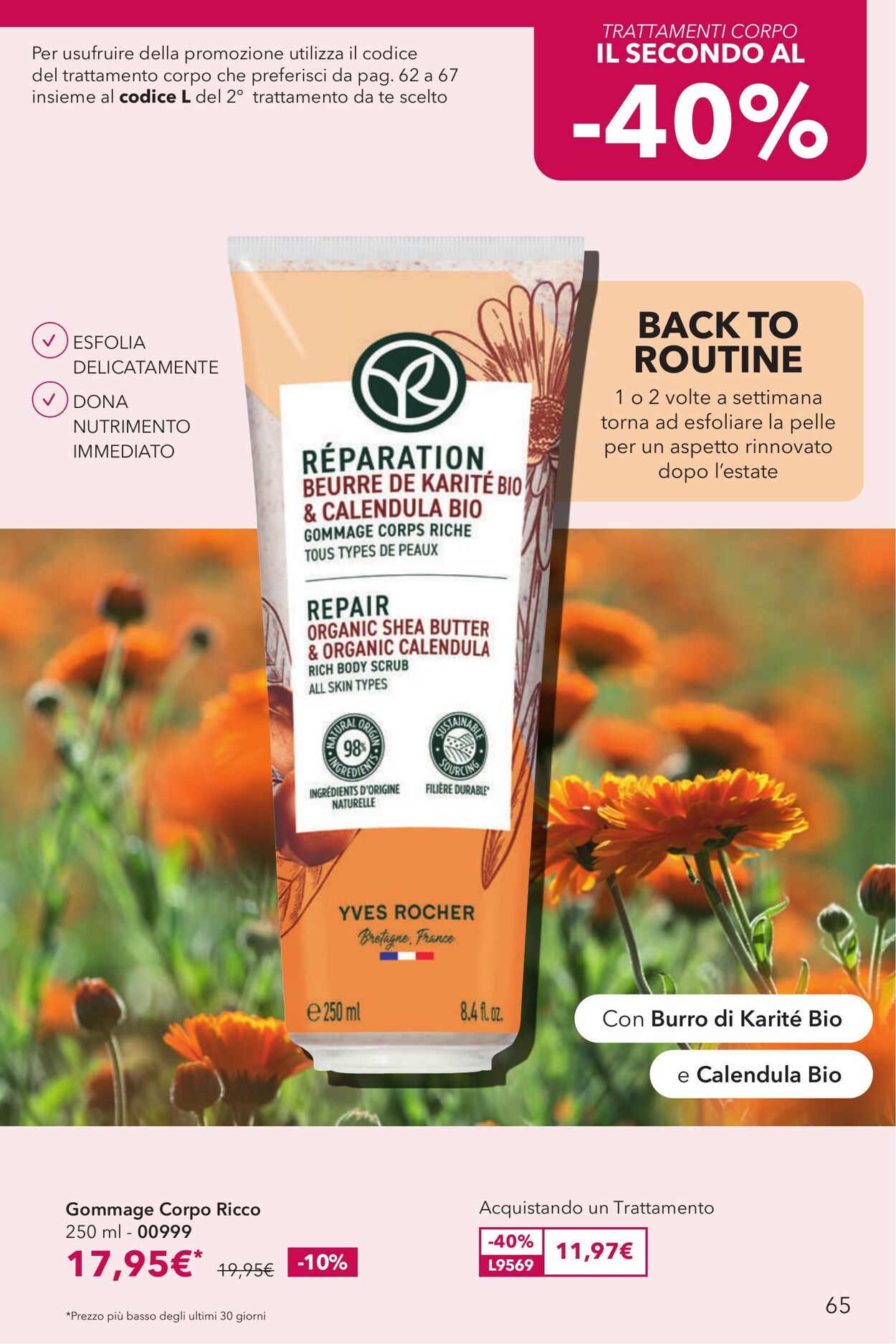 Volantino Yves Rocher 29.08.2025 - 22.09.2025