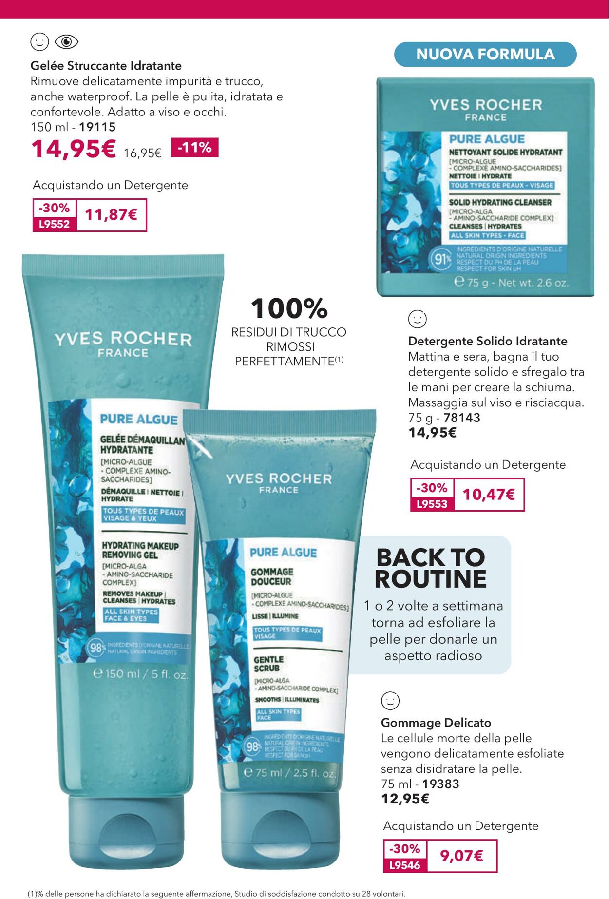 Volantino Yves Rocher 29.08.2025 - 22.09.2025