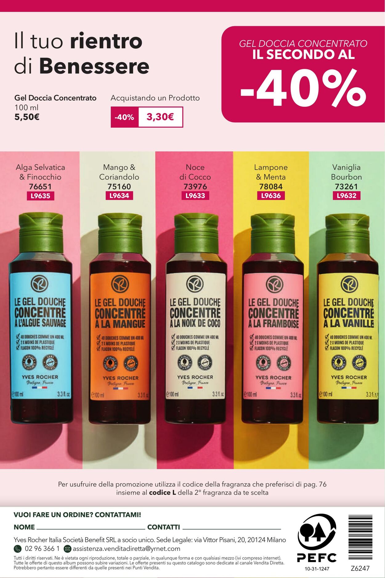 Volantino Yves Rocher 29.08.2025 - 22.09.2025