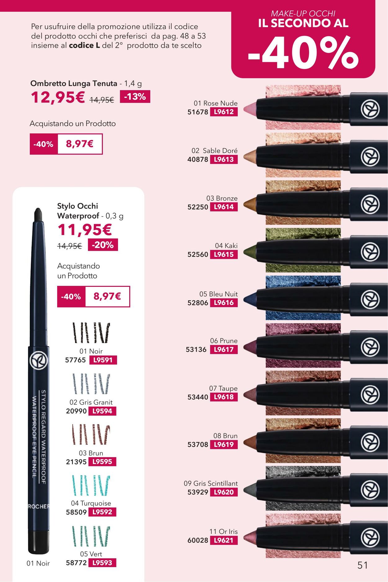 Volantino Yves Rocher 29.08.2025 - 22.09.2025