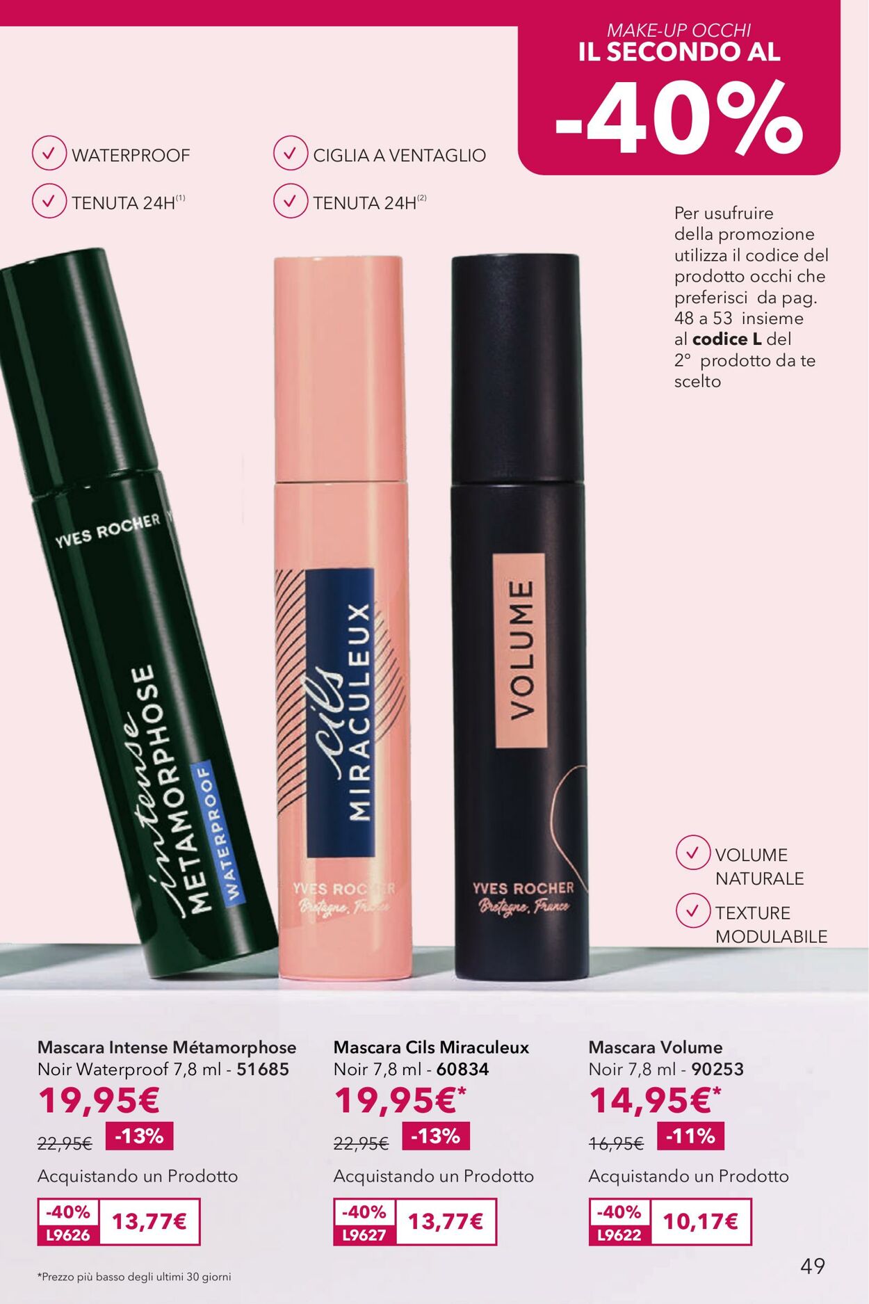 Volantino Yves Rocher 29.08.2025 - 22.09.2025