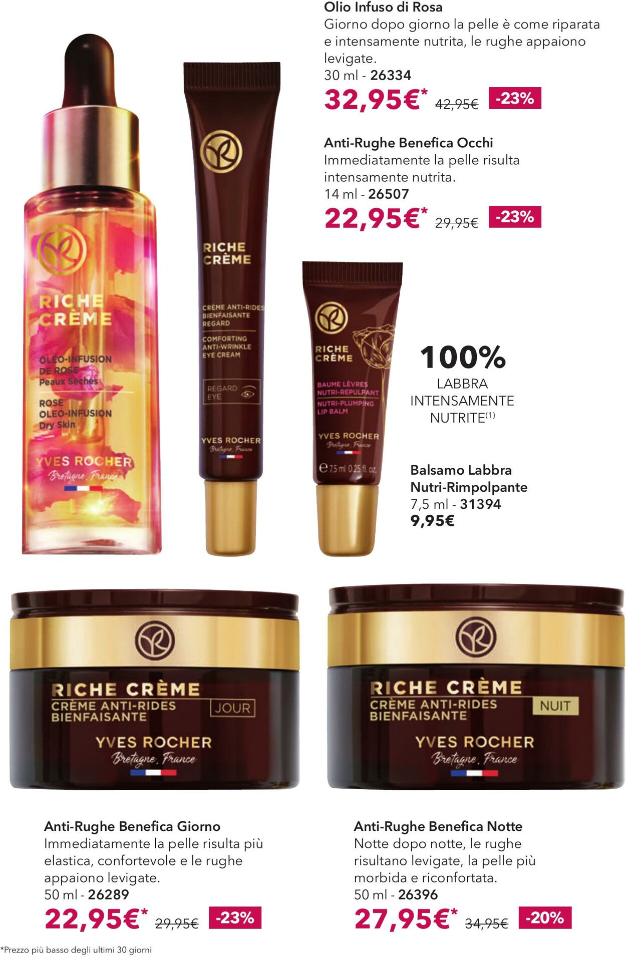 Volantino Yves Rocher 29.08.2025 - 22.09.2025