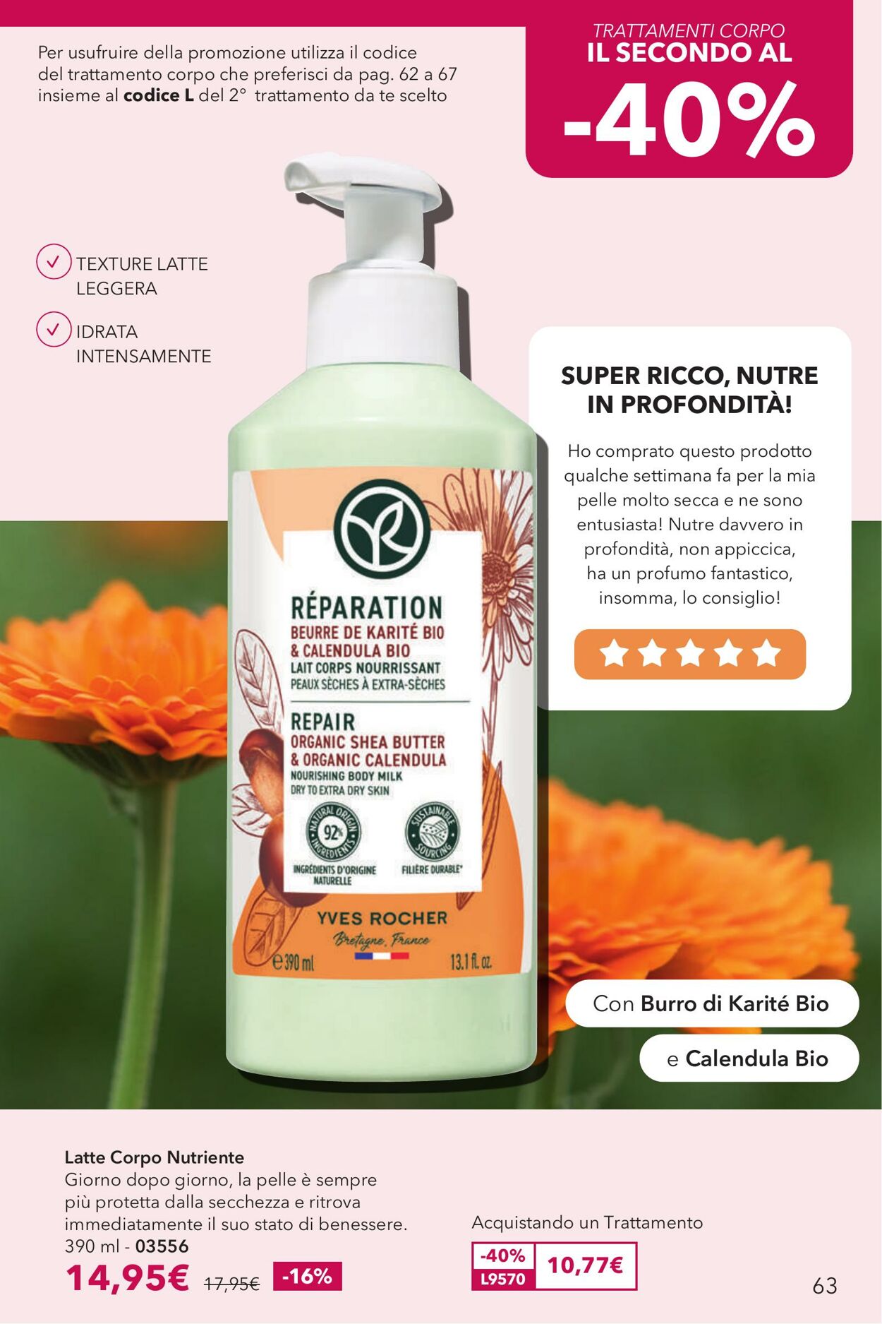 Volantino Yves Rocher 29.08.2025 - 22.09.2025