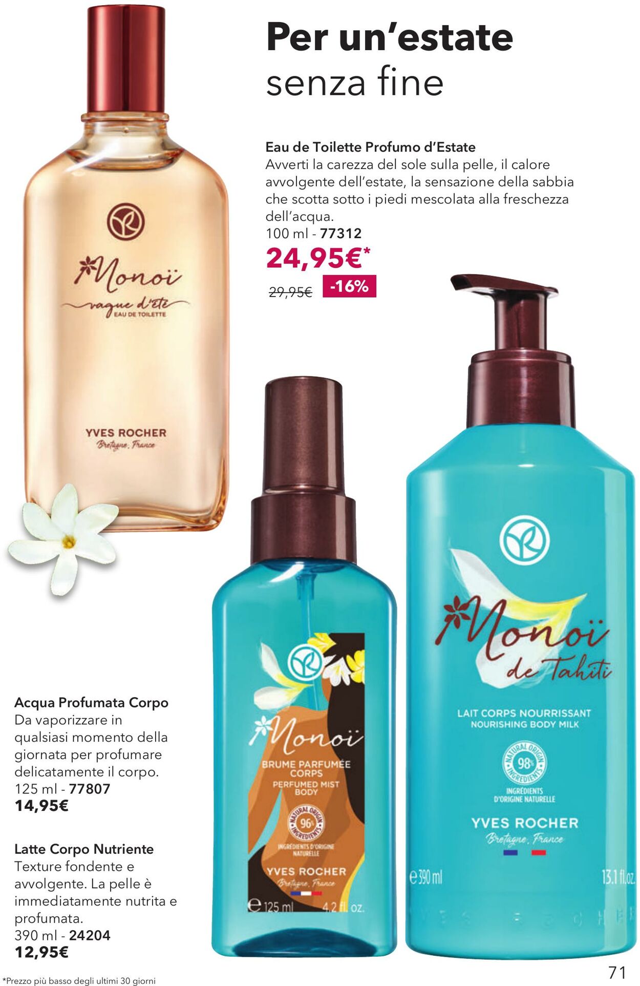 Volantino Yves Rocher 29.08.2025 - 22.09.2025