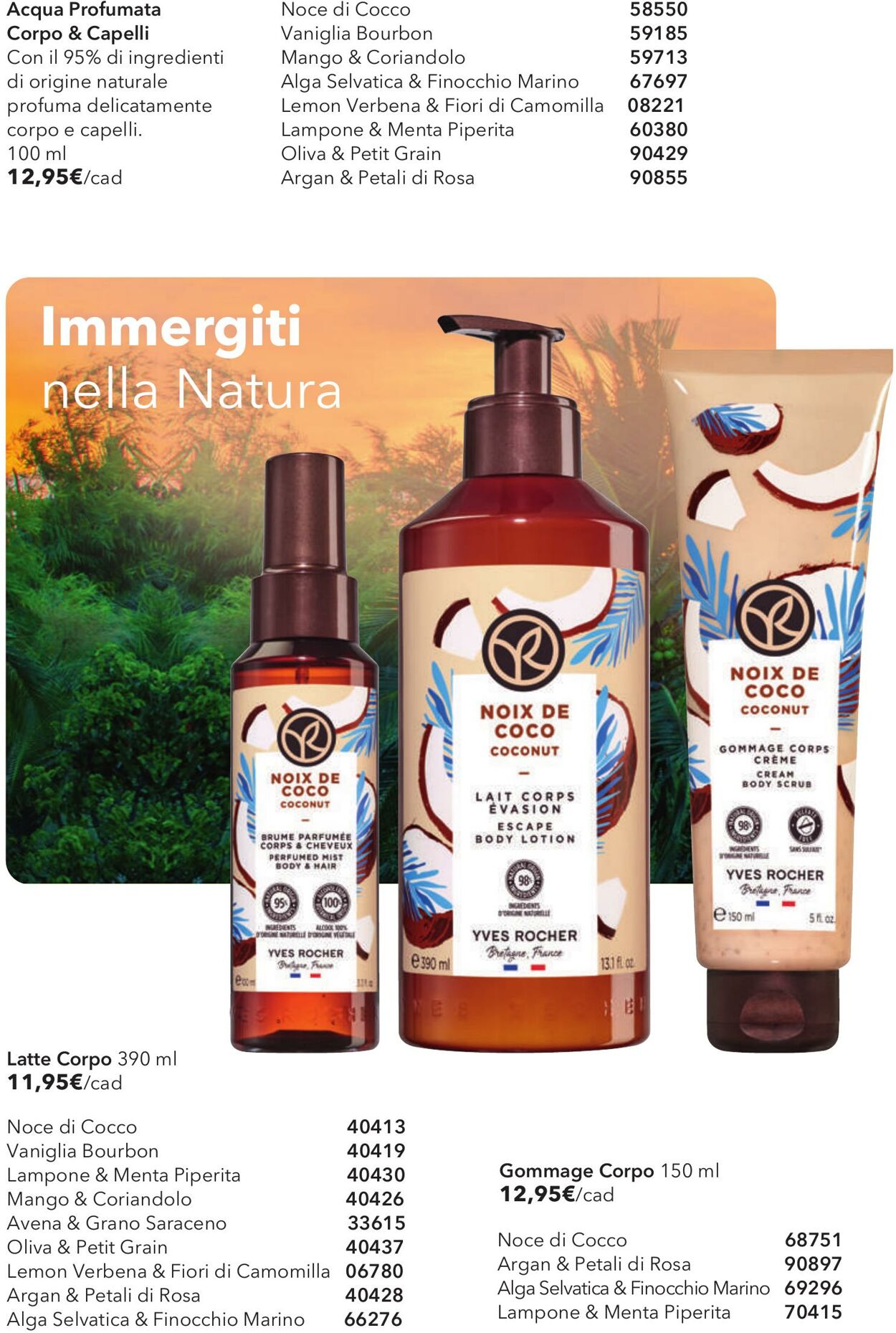 Volantino Yves Rocher 29.08.2025 - 22.09.2025