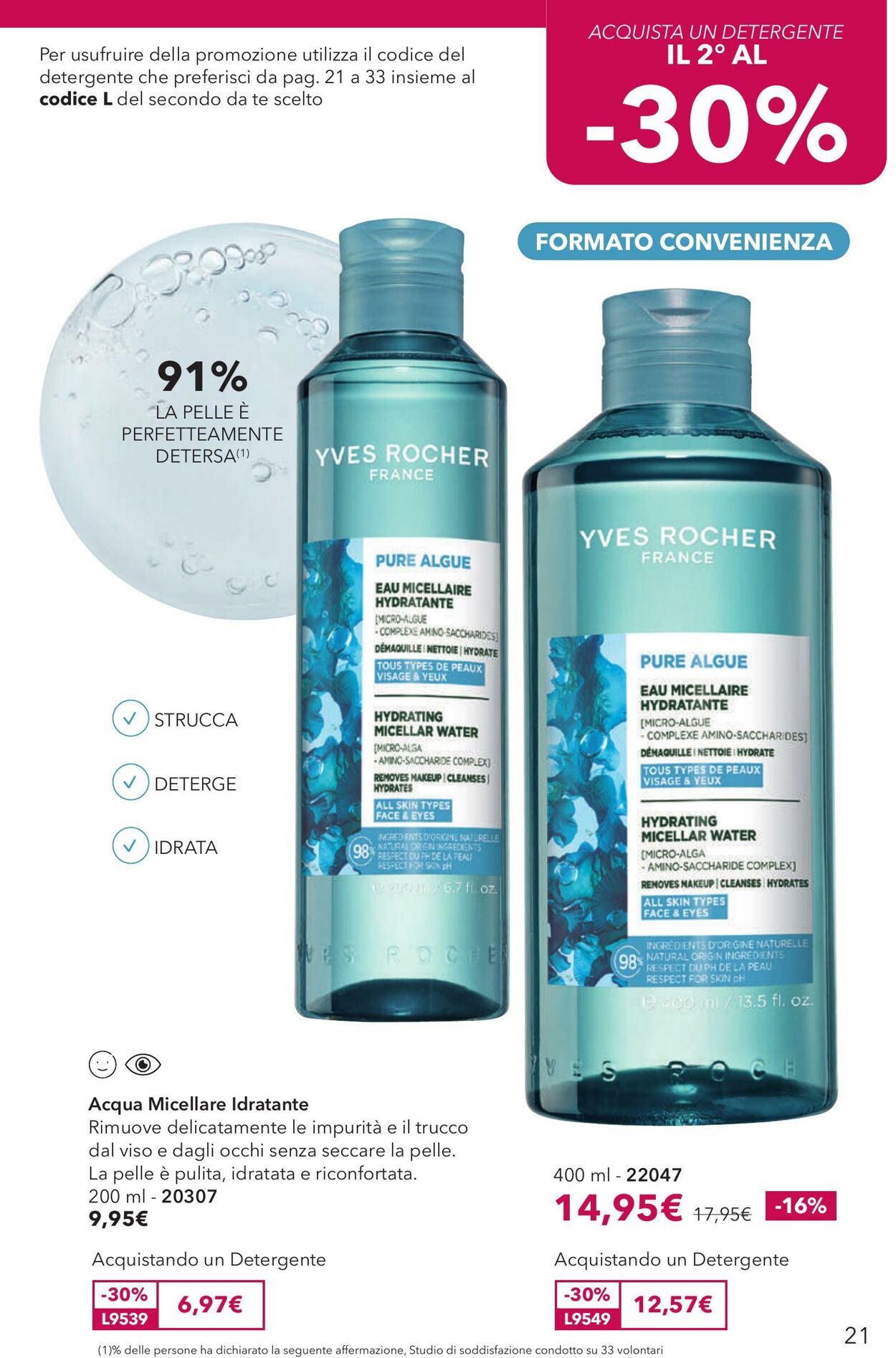 Volantino Yves Rocher 29.08.2025 - 22.09.2025