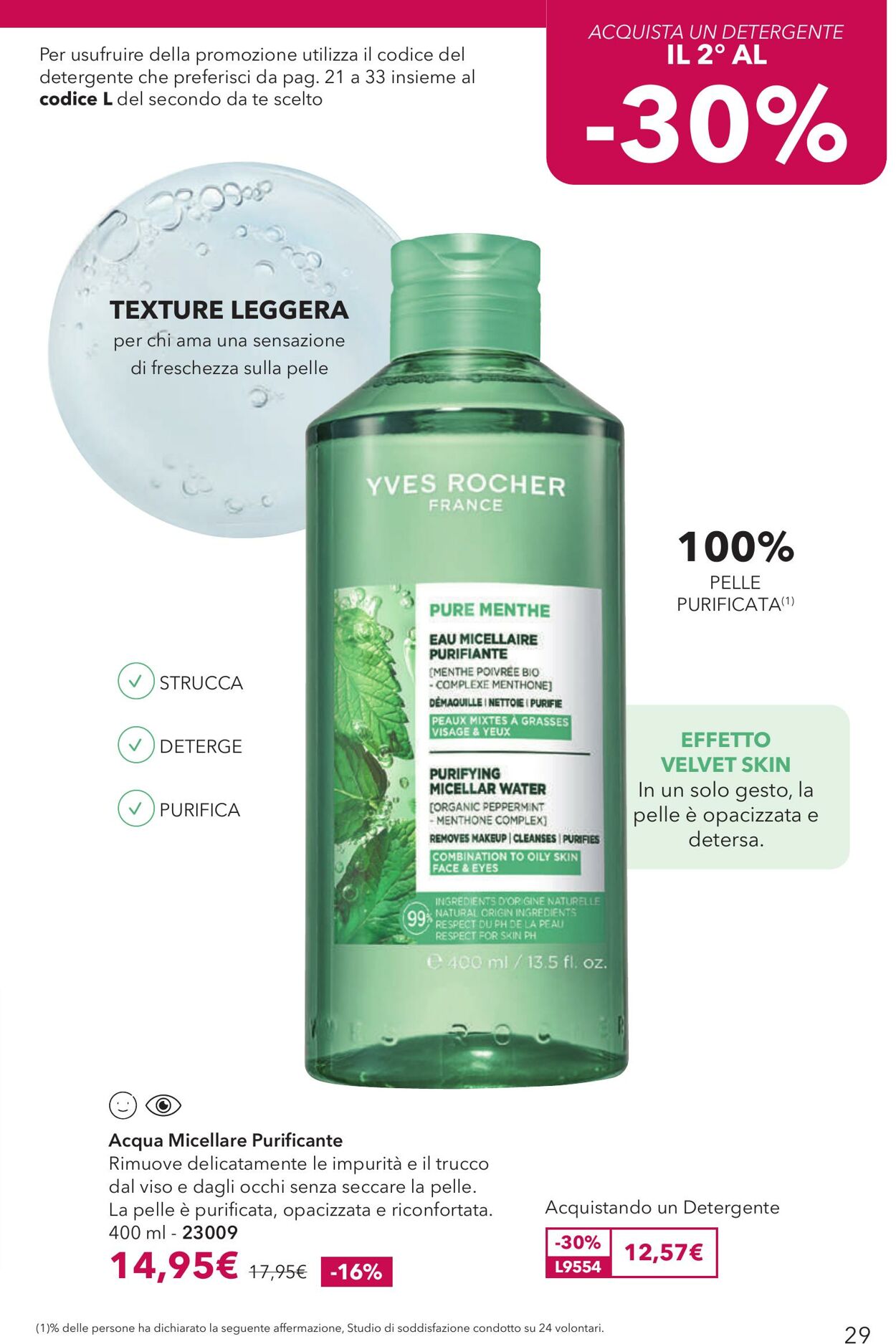 Volantino Yves Rocher 29.08.2025 - 22.09.2025