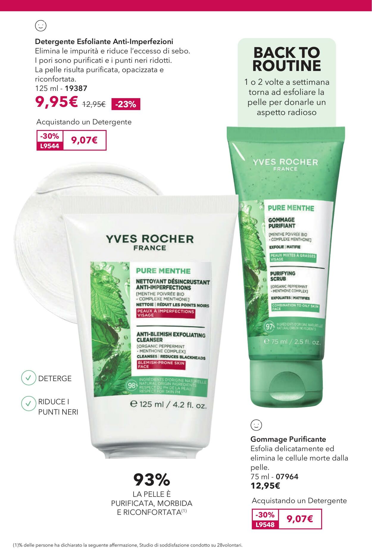 Volantino Yves Rocher 29.08.2025 - 22.09.2025
