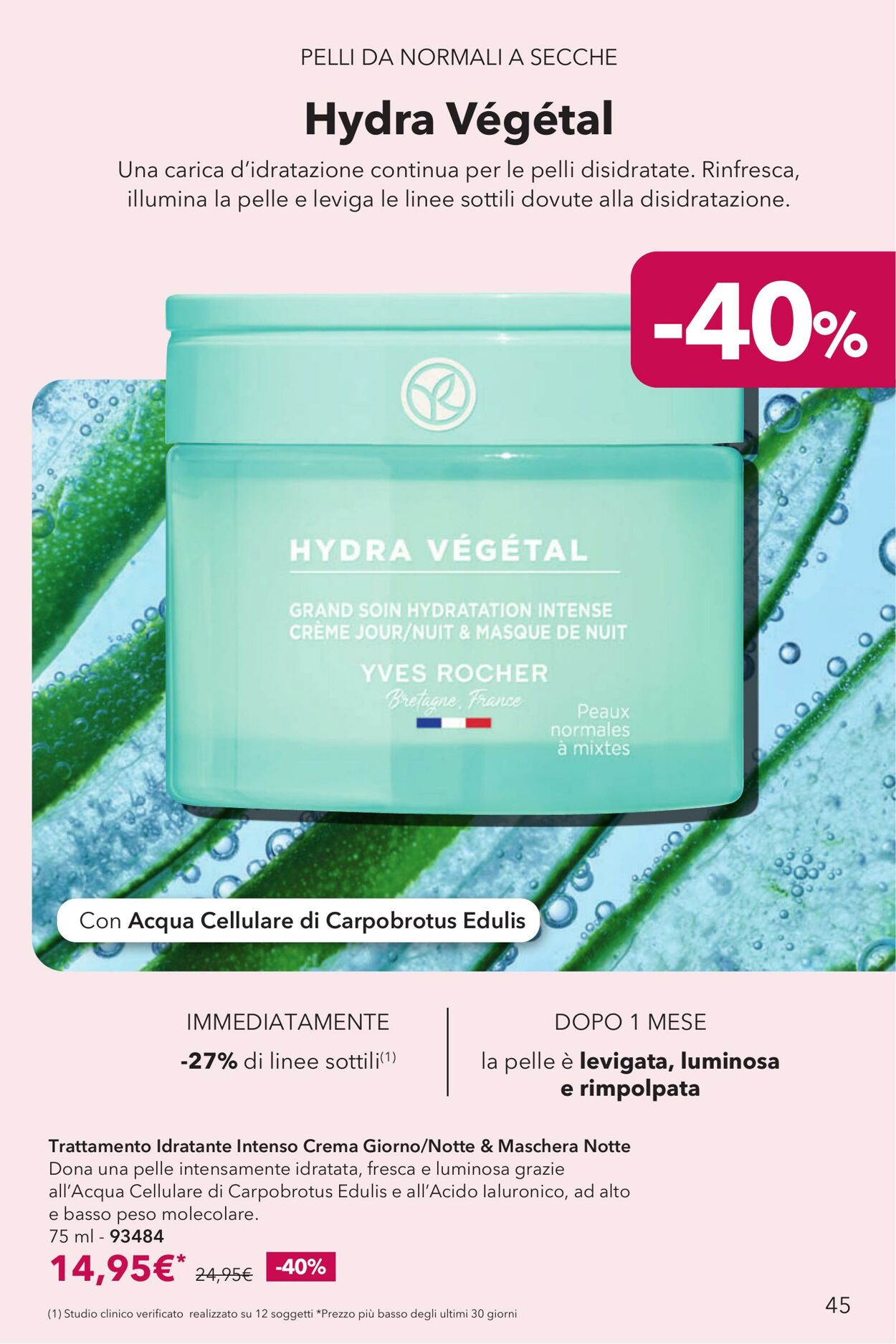 Volantino Yves Rocher 29.08.2025 - 22.09.2025