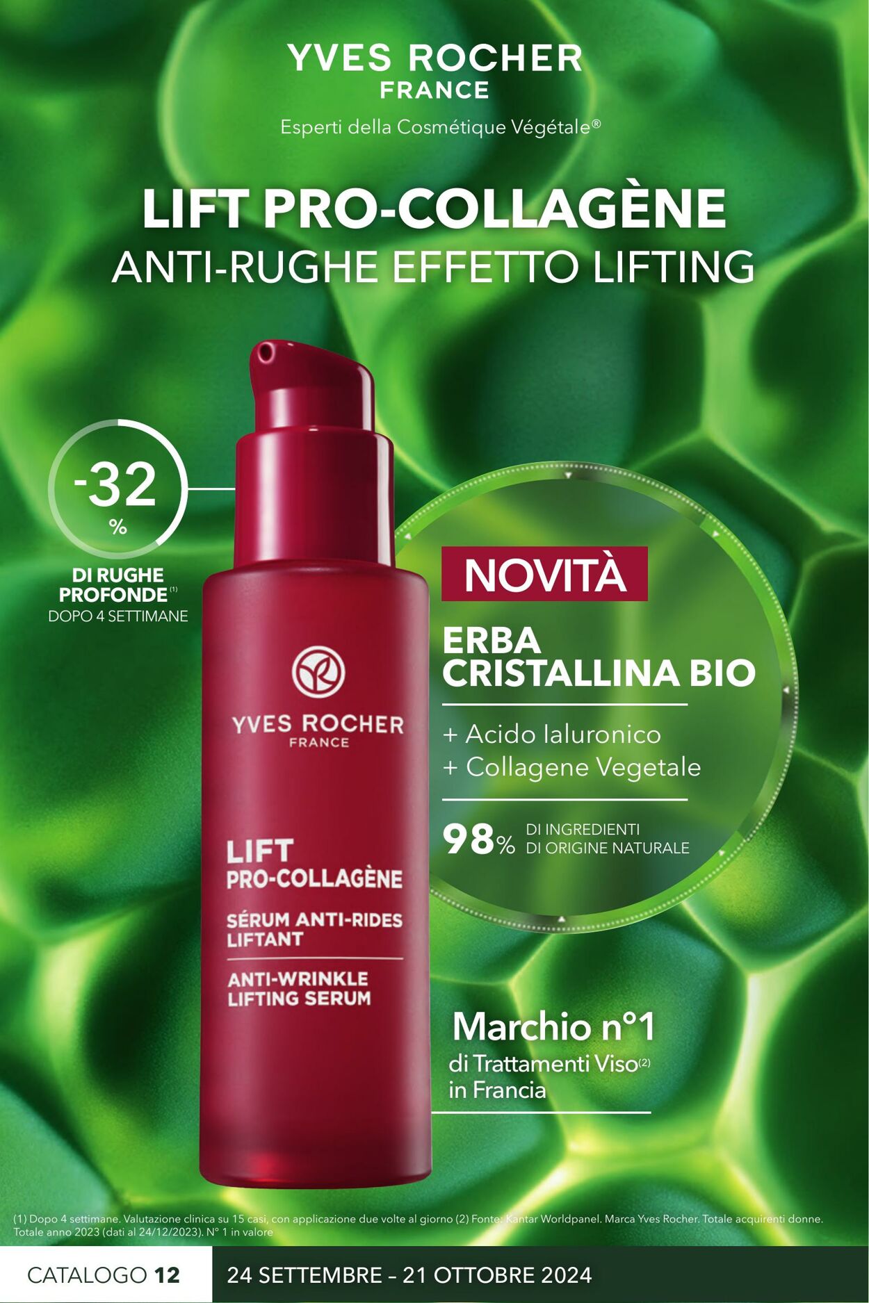 Yves Rocher Volantini promozionali