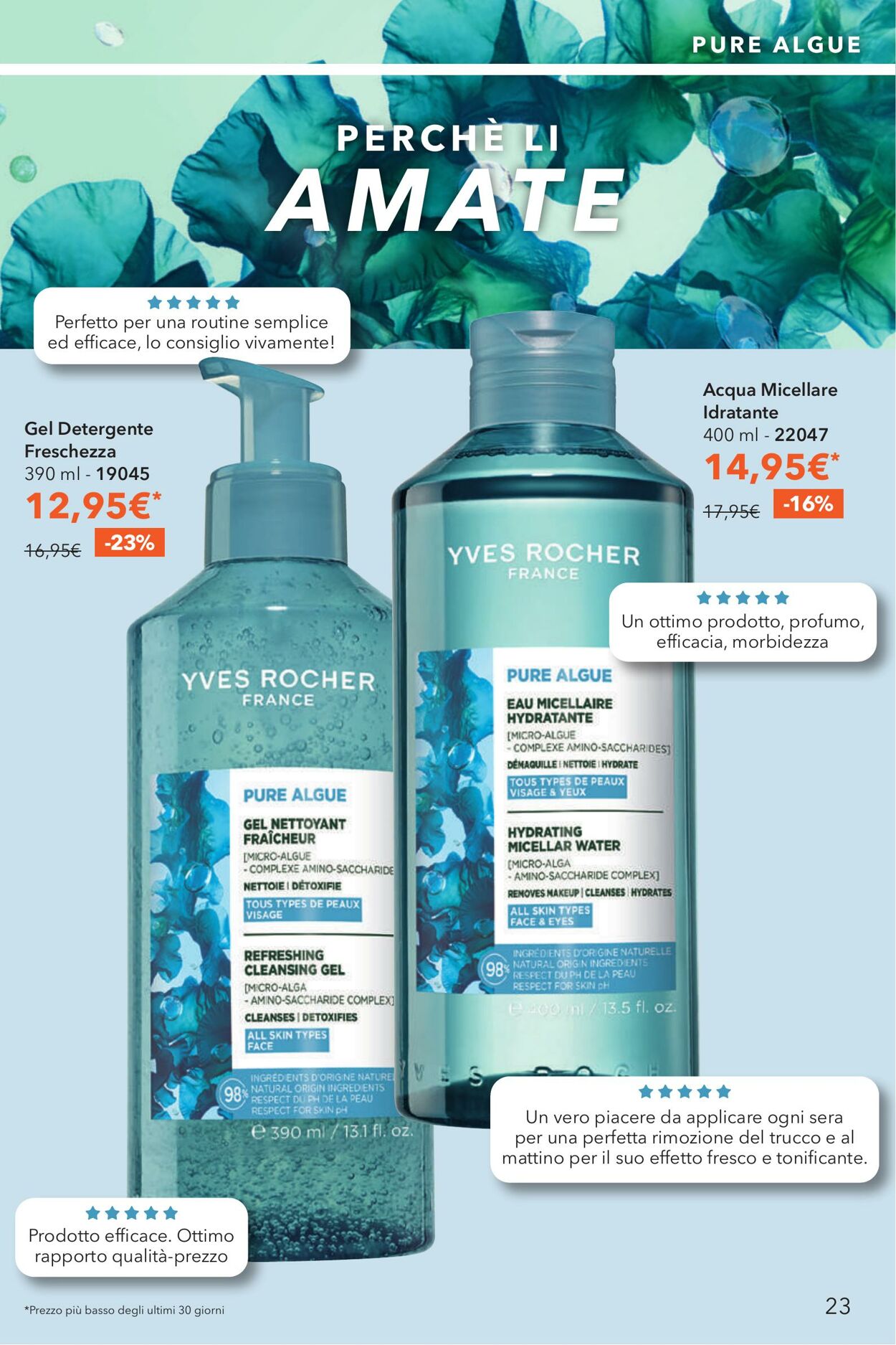 Volantino Yves Rocher 23.09.2025 - 16.10.2025