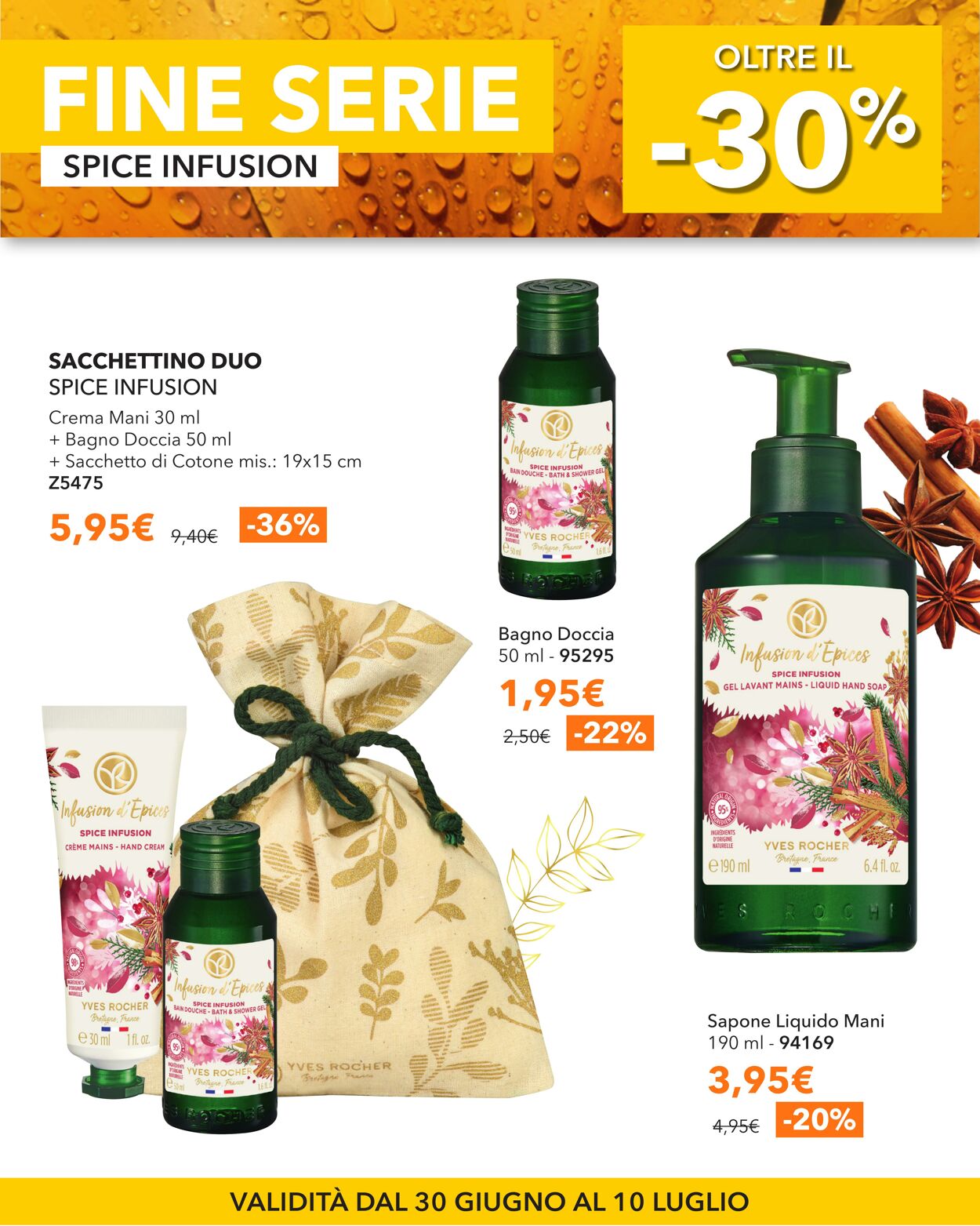 Volantino Yves Rocher 30.06.2025 - 10.07.2025