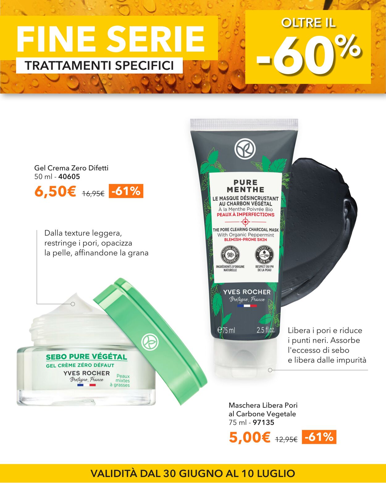 Volantino Yves Rocher 30.06.2025 - 10.07.2025