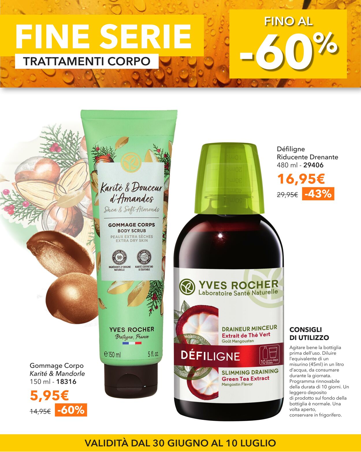 Volantino Yves Rocher 30.06.2025 - 10.07.2025