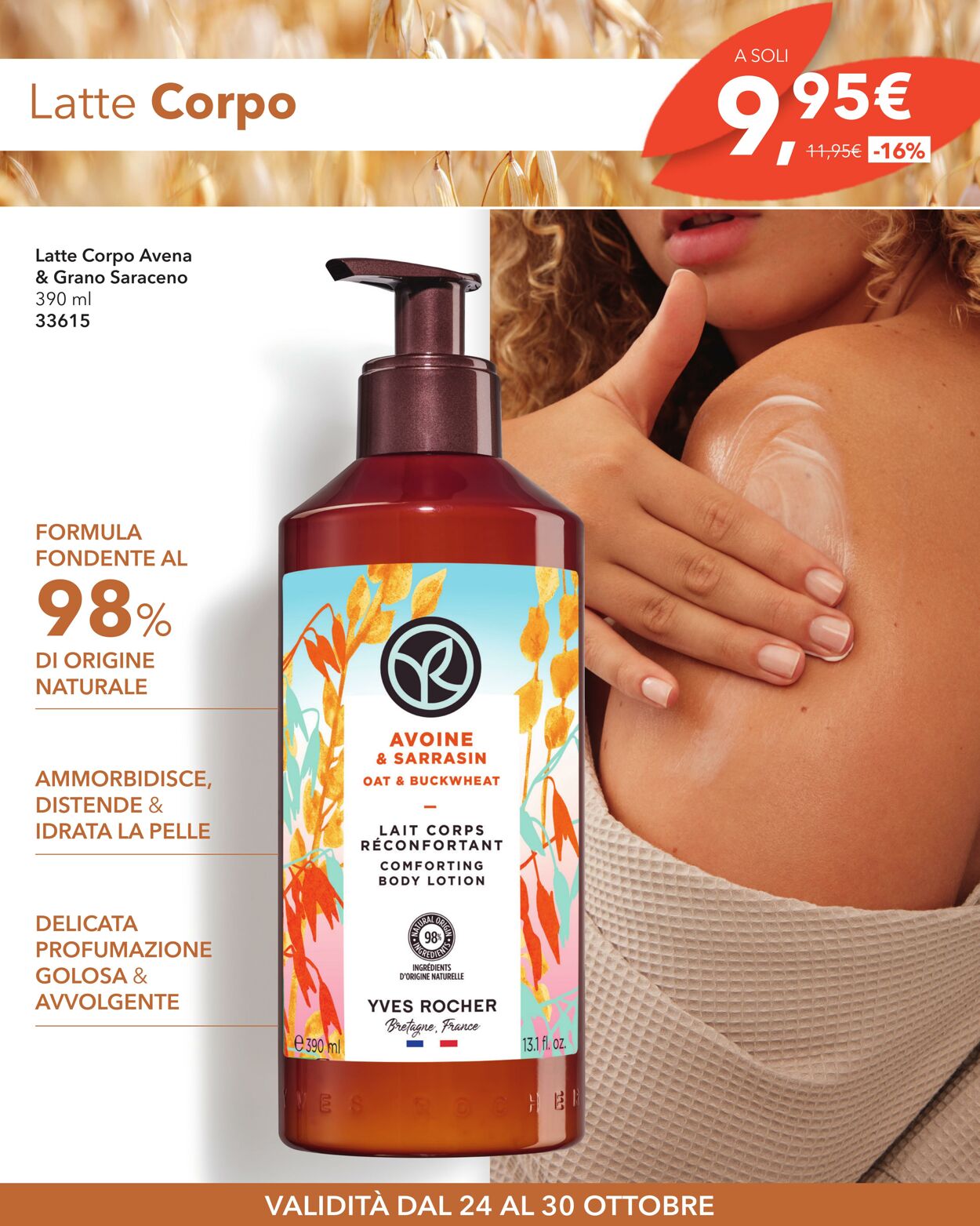 Volantino Yves Rocher 24.10.2025 - 30.10.2025