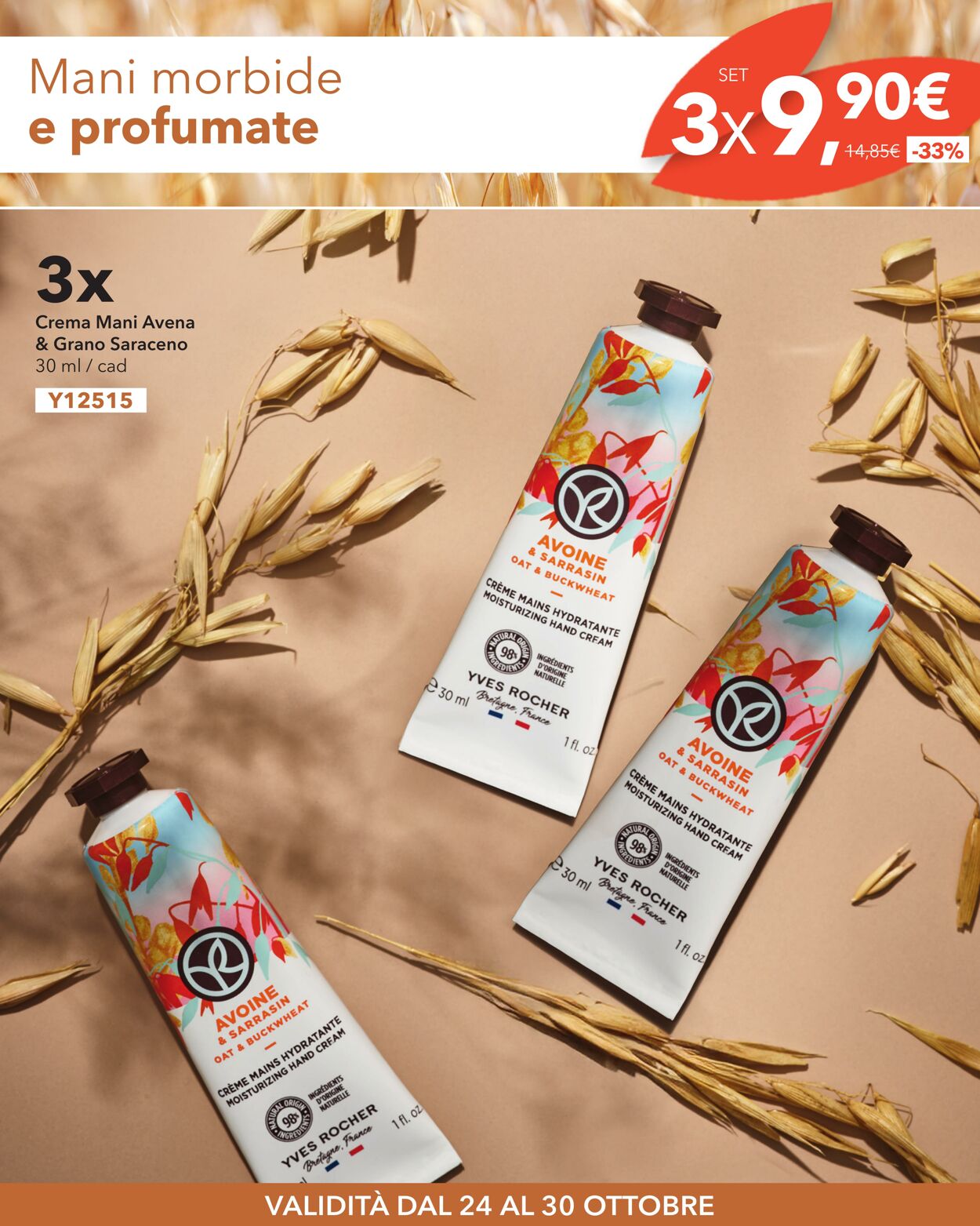 Volantino Yves Rocher 24.10.2025 - 30.10.2025