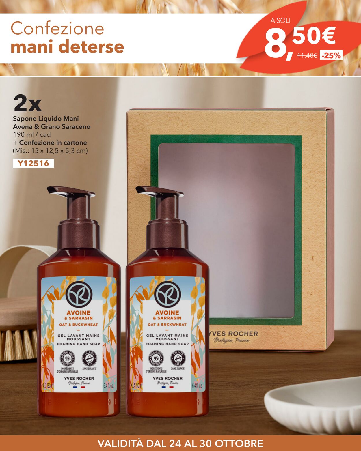 Volantino Yves Rocher 24.10.2025 - 30.10.2025