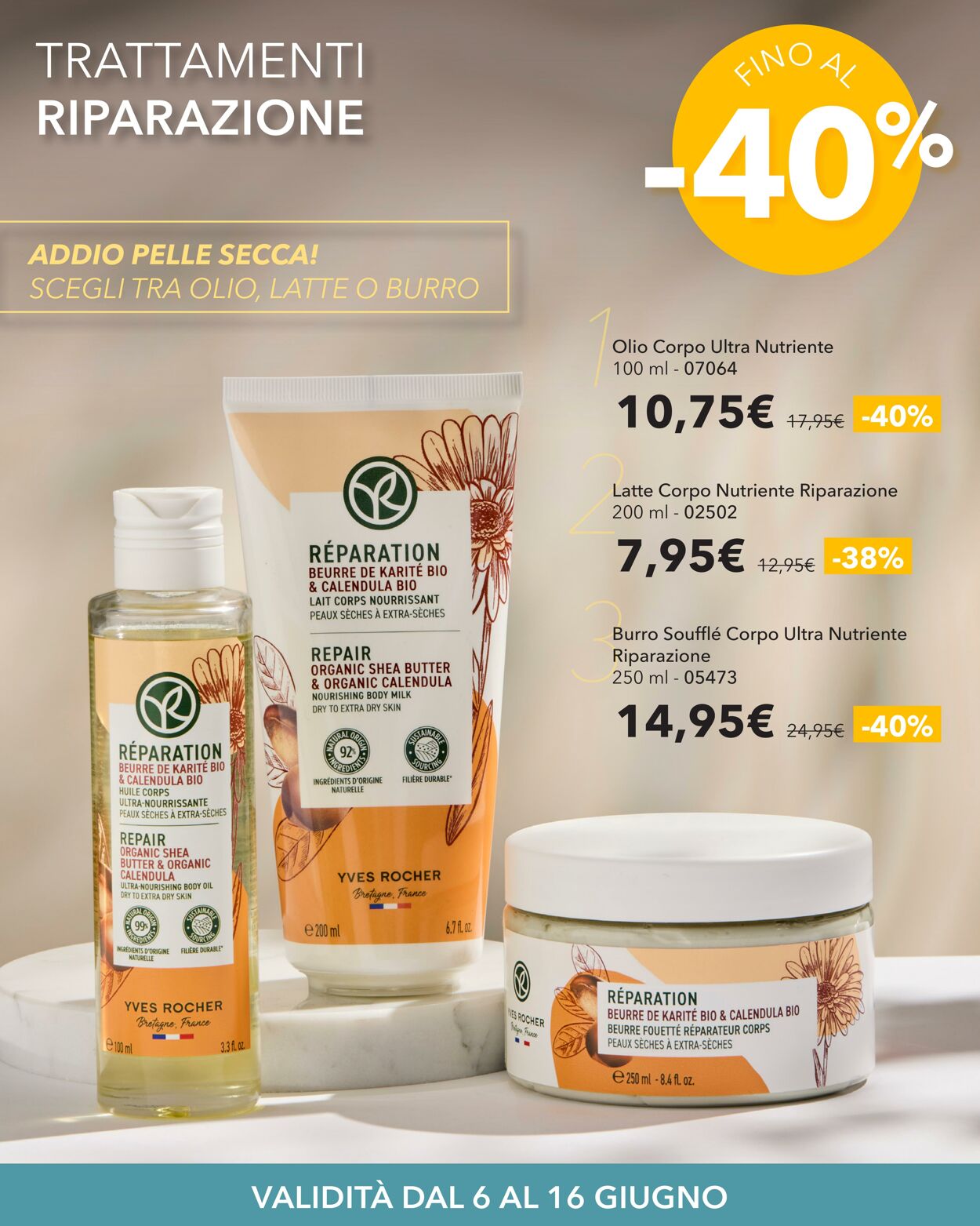 Volantino Yves Rocher 06.06.2025 - 16.06.2025