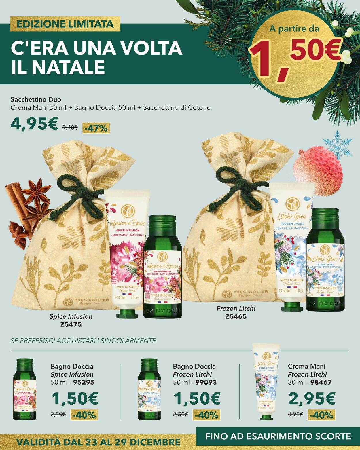 Volantino Yves Rocher 23.12.2025 - 29.12.2025