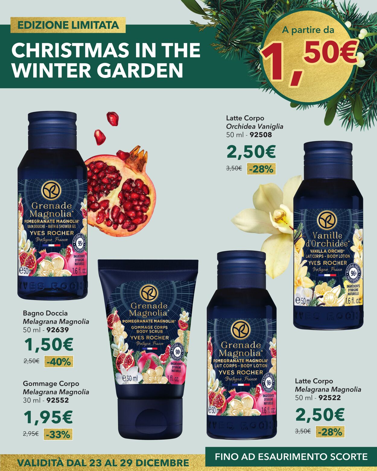 Volantino Yves Rocher 23.12.2025 - 29.12.2025