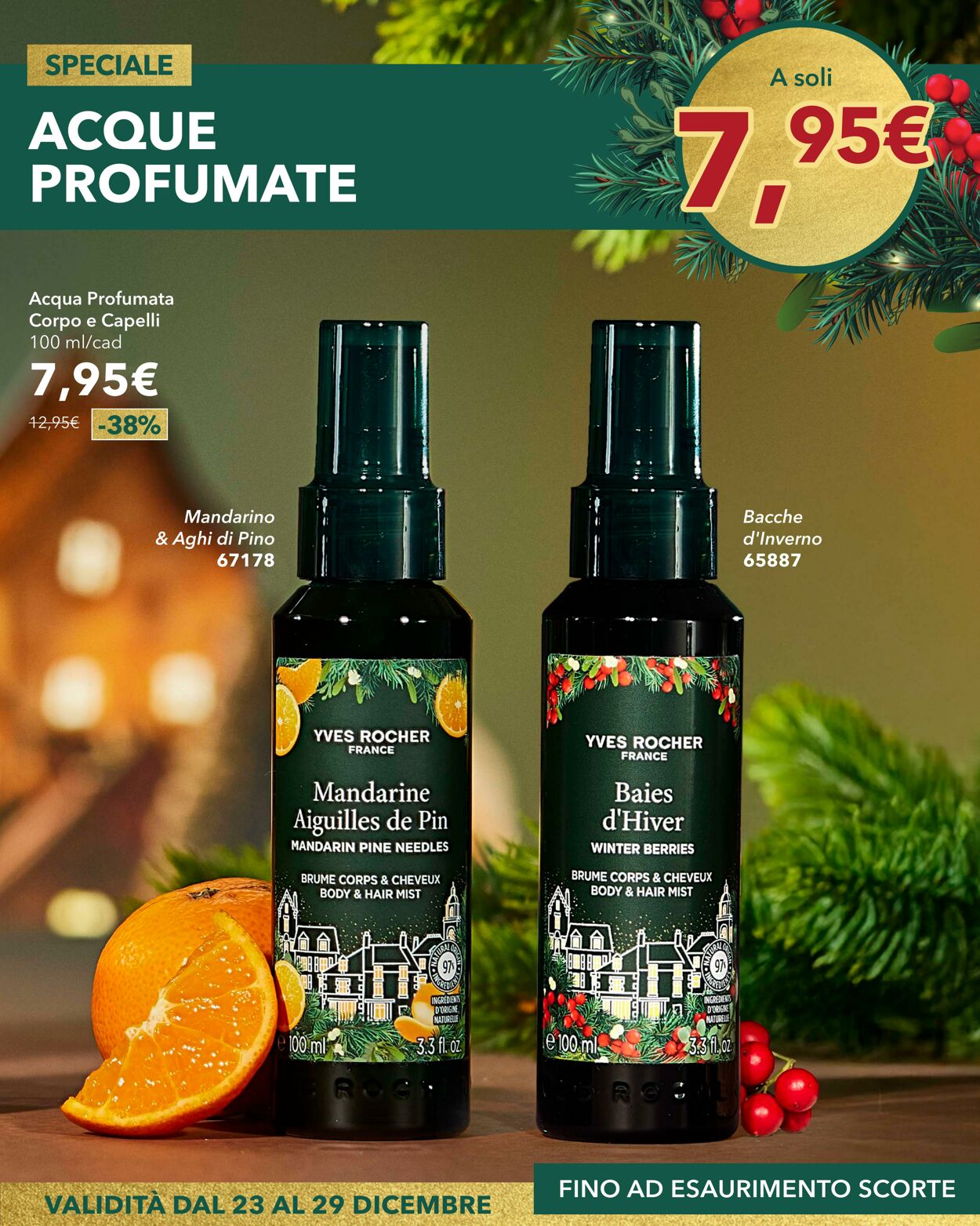 Volantino Yves Rocher 23.12.2025 - 29.12.2025