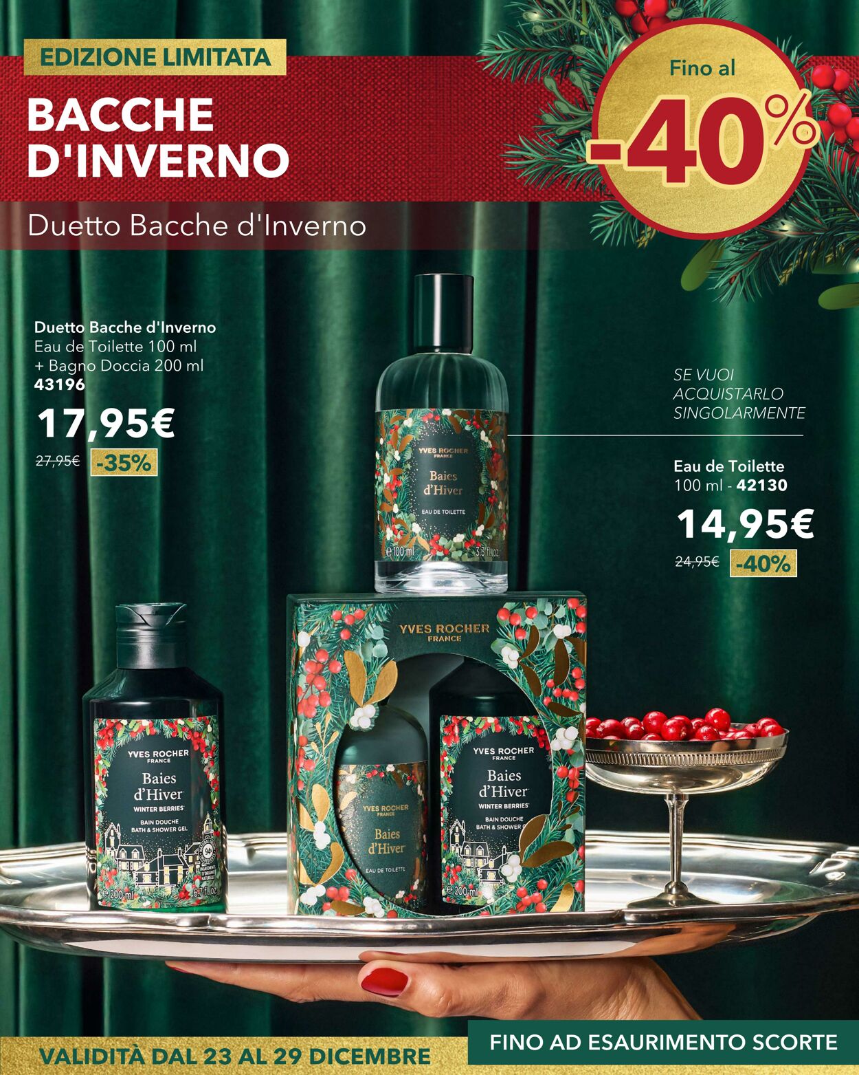 Volantino Yves Rocher 23.12.2025 - 29.12.2025