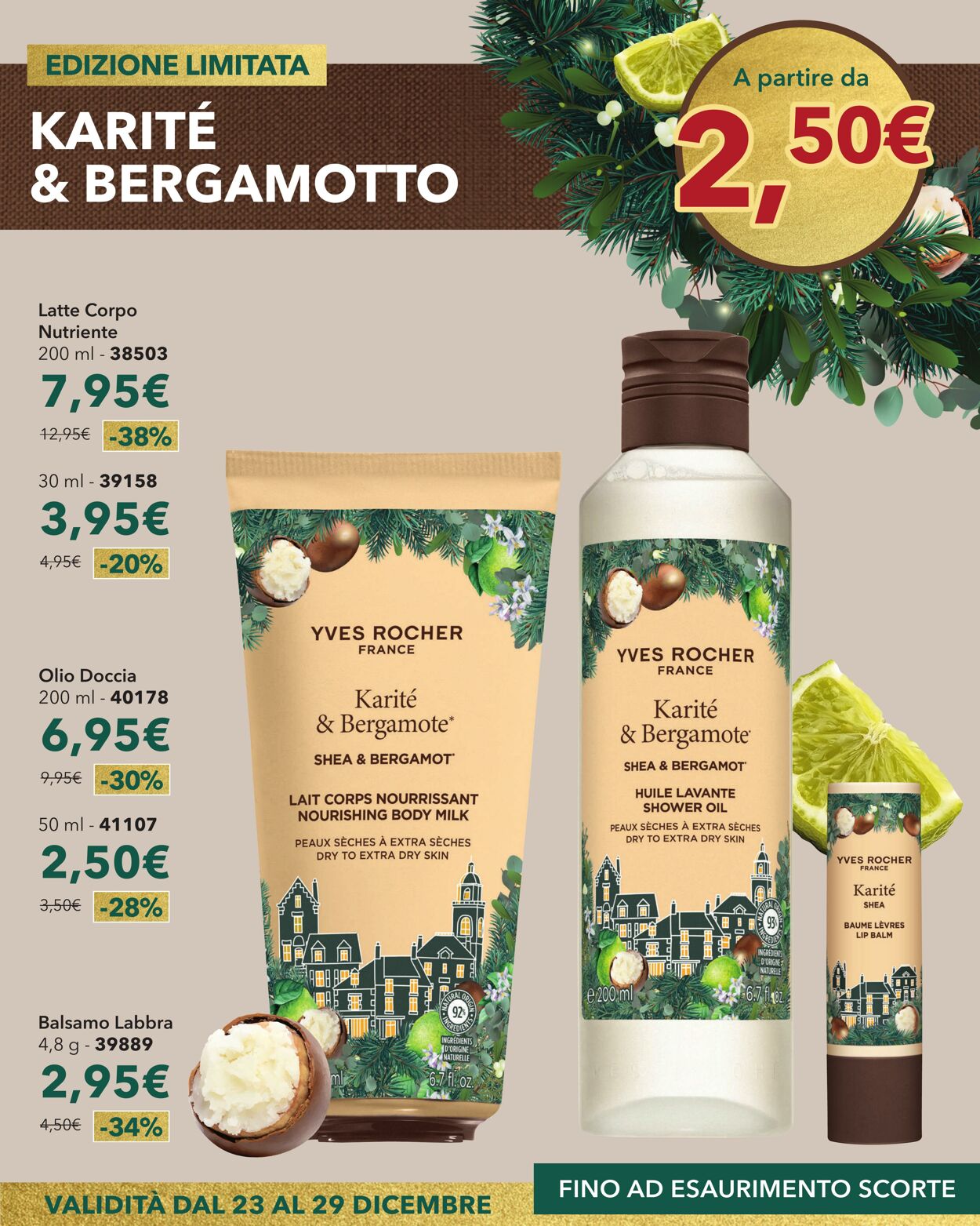 Volantino Yves Rocher 23.12.2025 - 29.12.2025