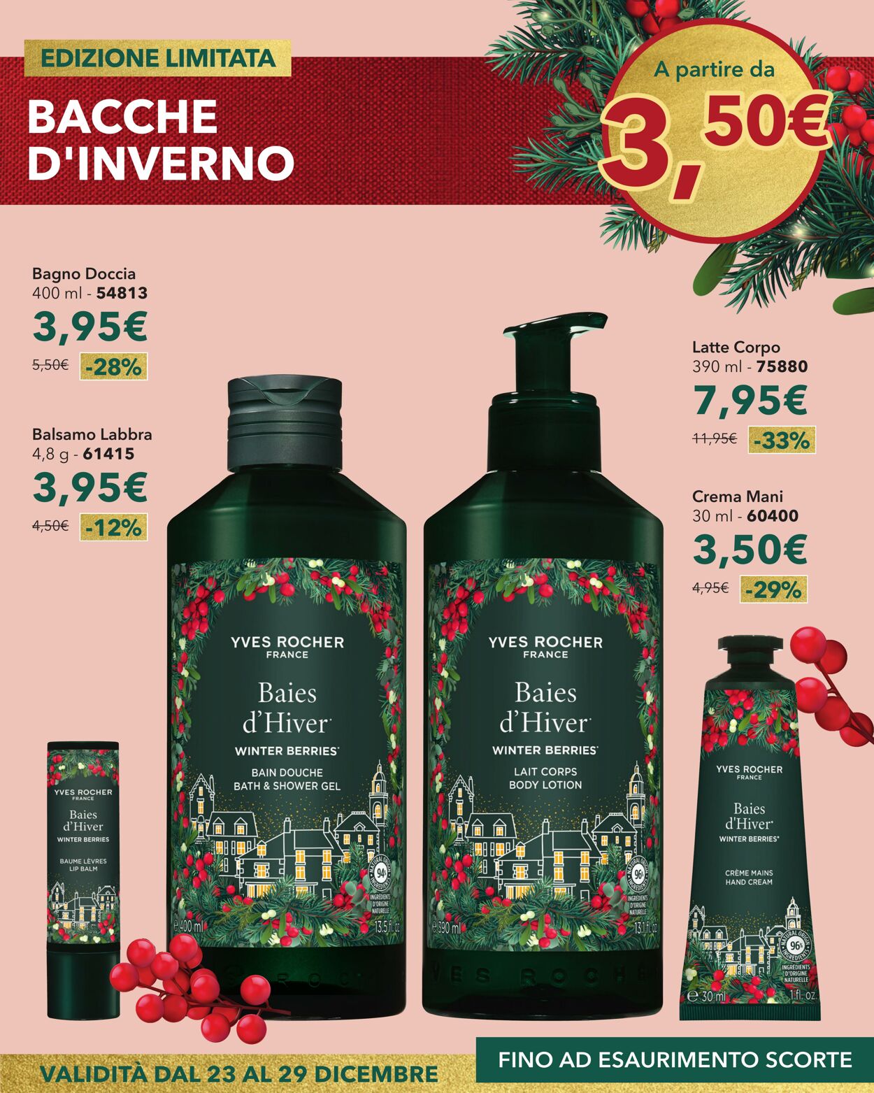 Volantino Yves Rocher 23.12.2025 - 29.12.2025