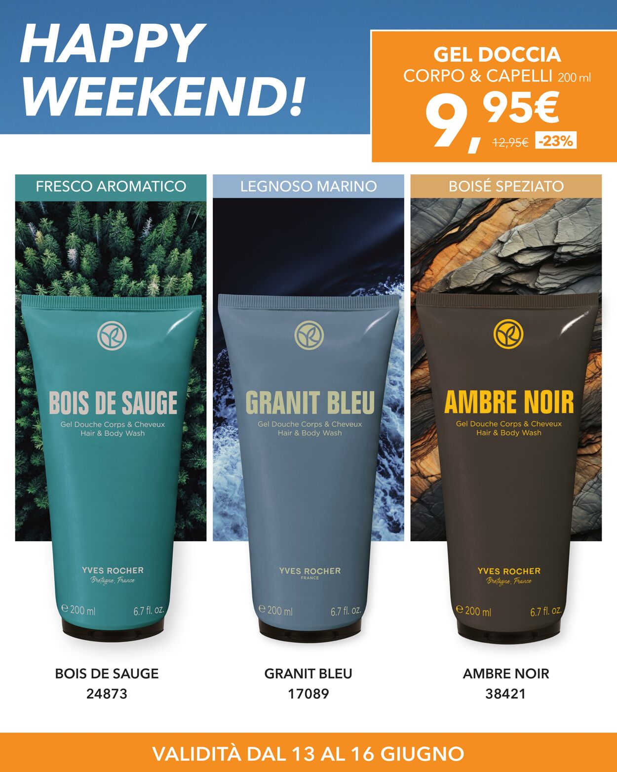 Volantino Yves Rocher 13.06.2025 - 16.06.2025