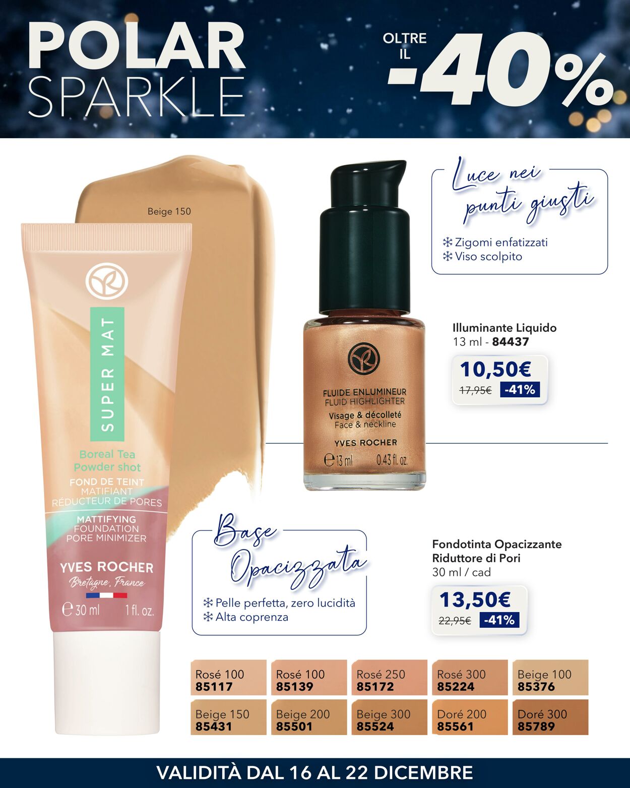Volantino Yves Rocher 16.12.2025 - 22.12.2025