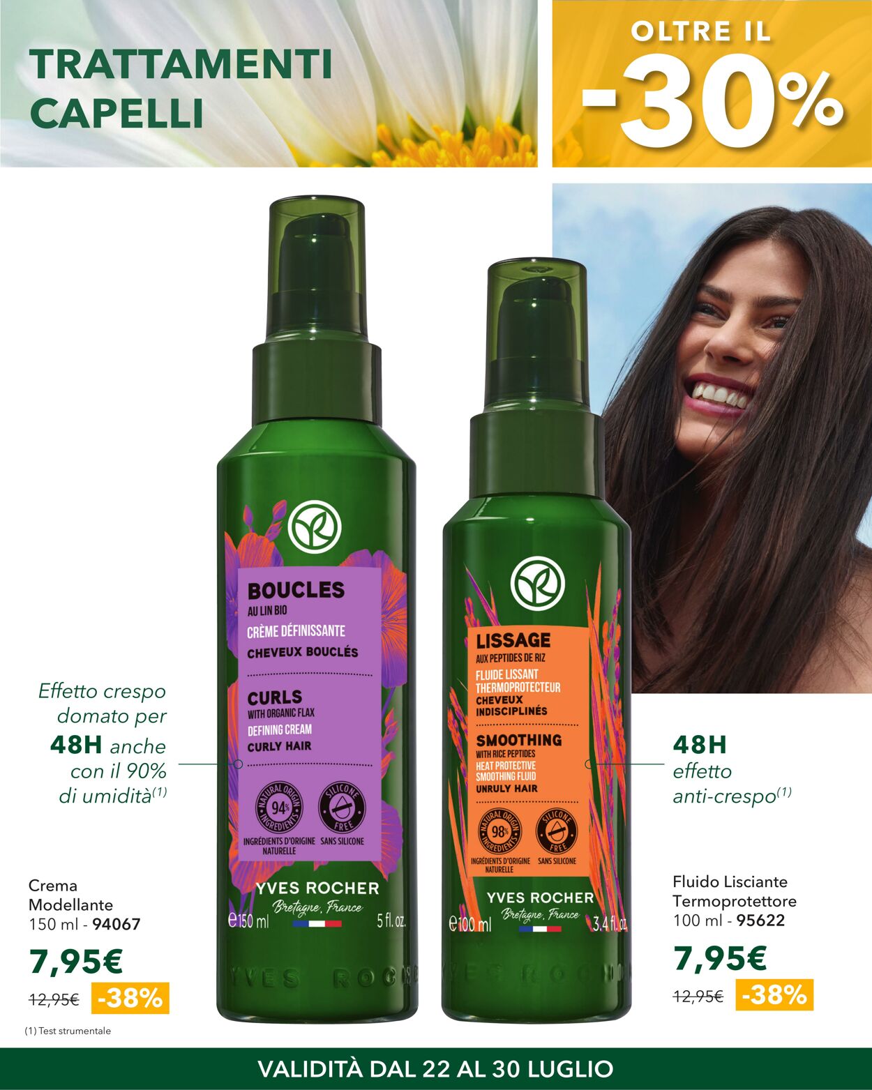 Volantino Yves Rocher 22.07.2025 - 30.07.2025