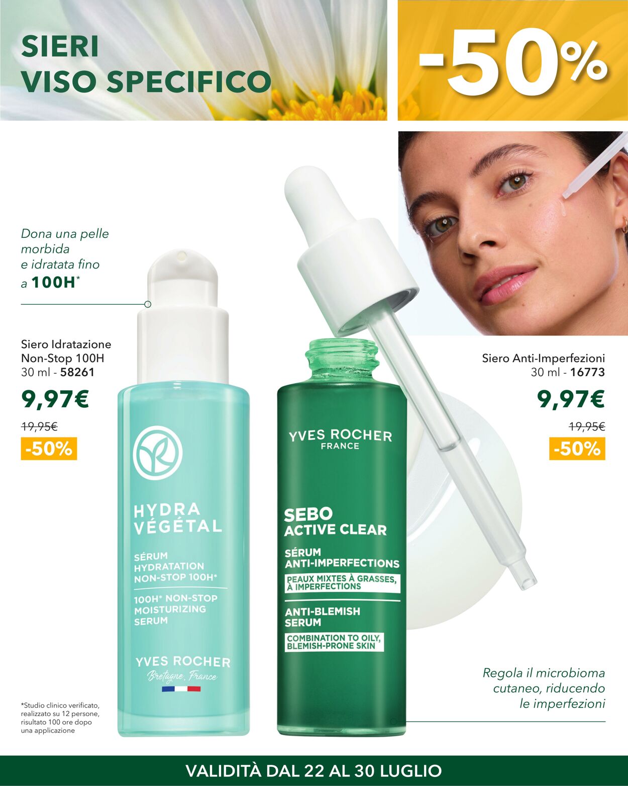 Volantino Yves Rocher 22.07.2025 - 30.07.2025